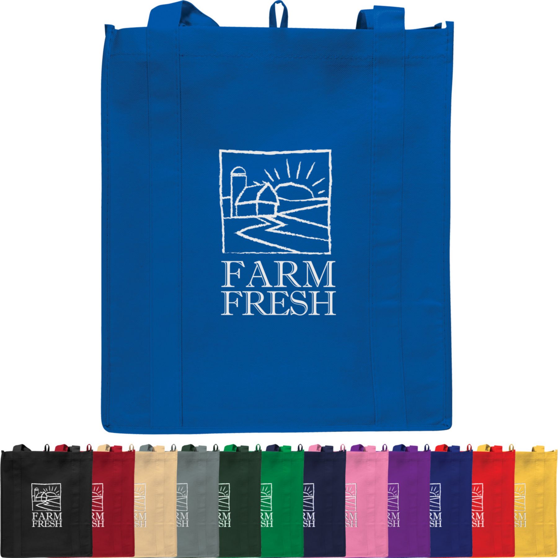Picture of Colossal Grocery Tote Bag - Screen Printed