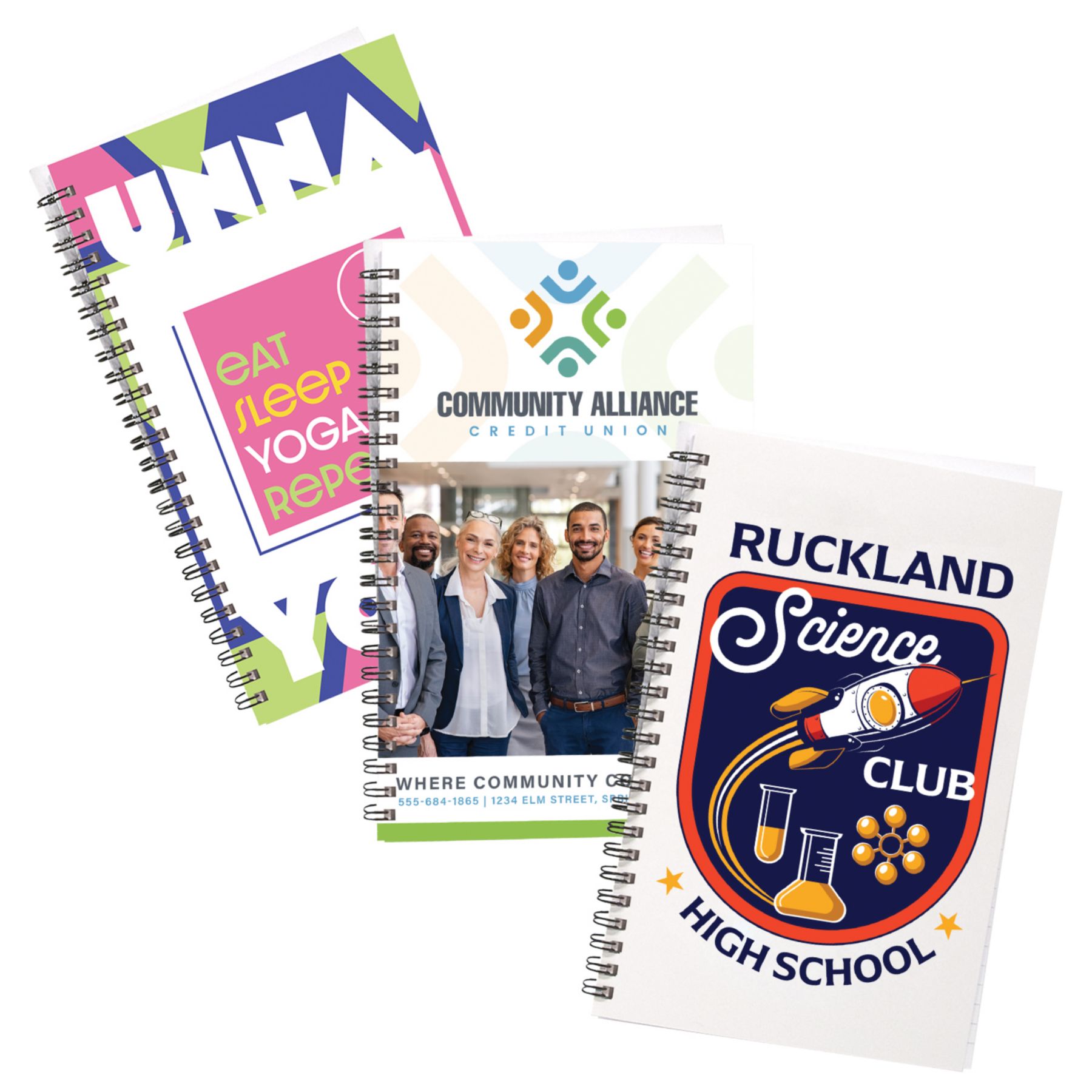 Picture of Full Color 7x10 Spiral Notebook