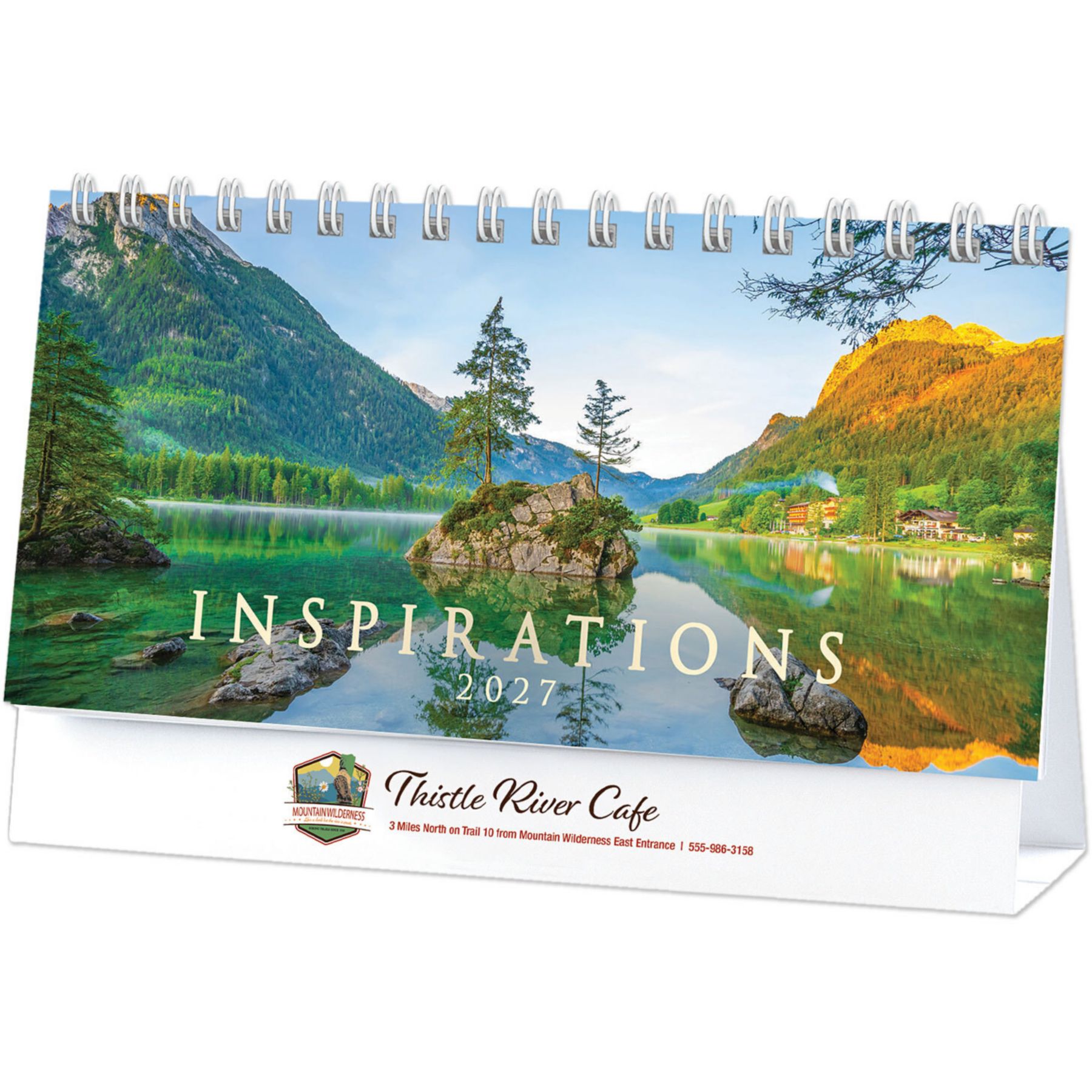 Picture of Full Color Inspirations Desk Calendar