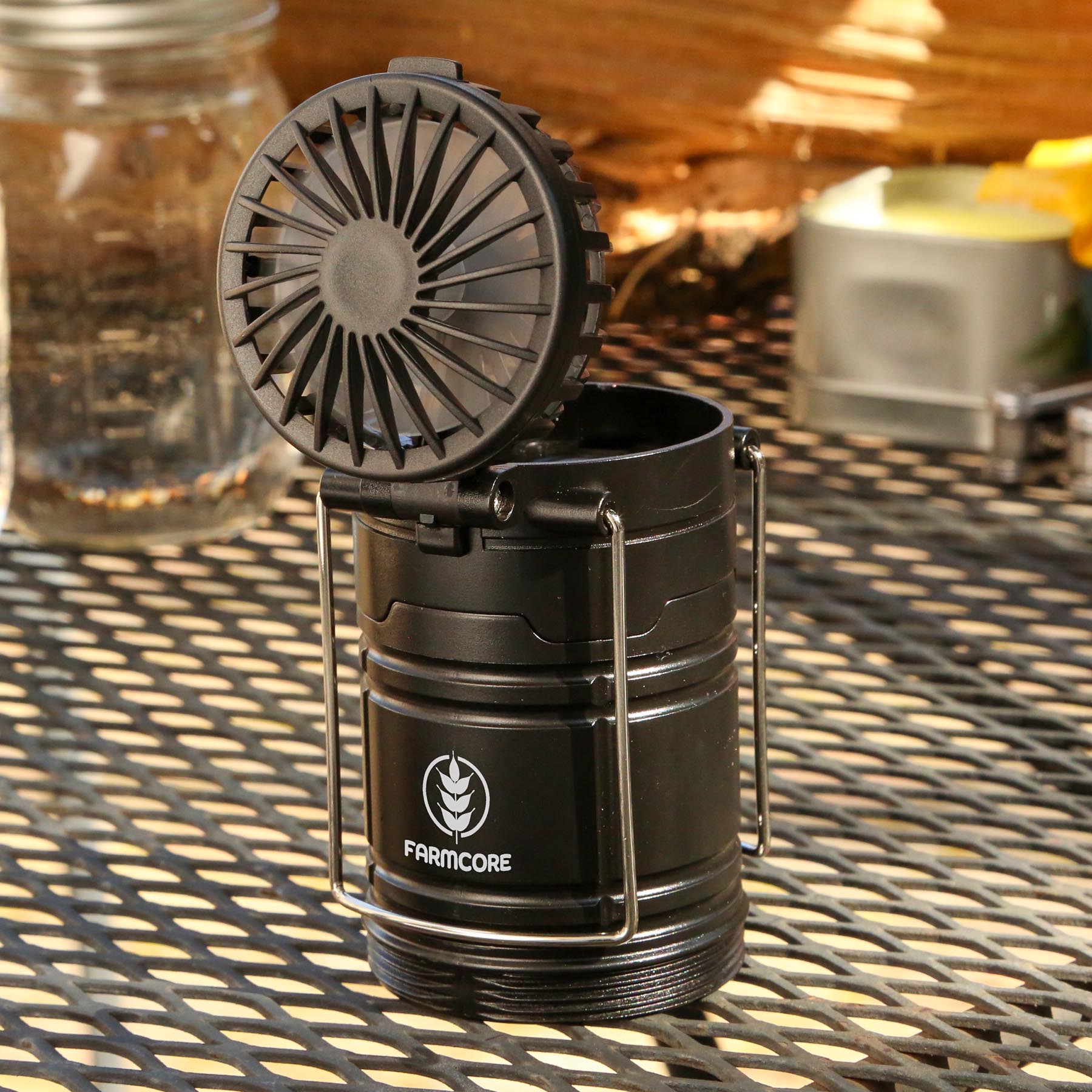 Picture of reNew Rechargeable Dual Lantern Fan