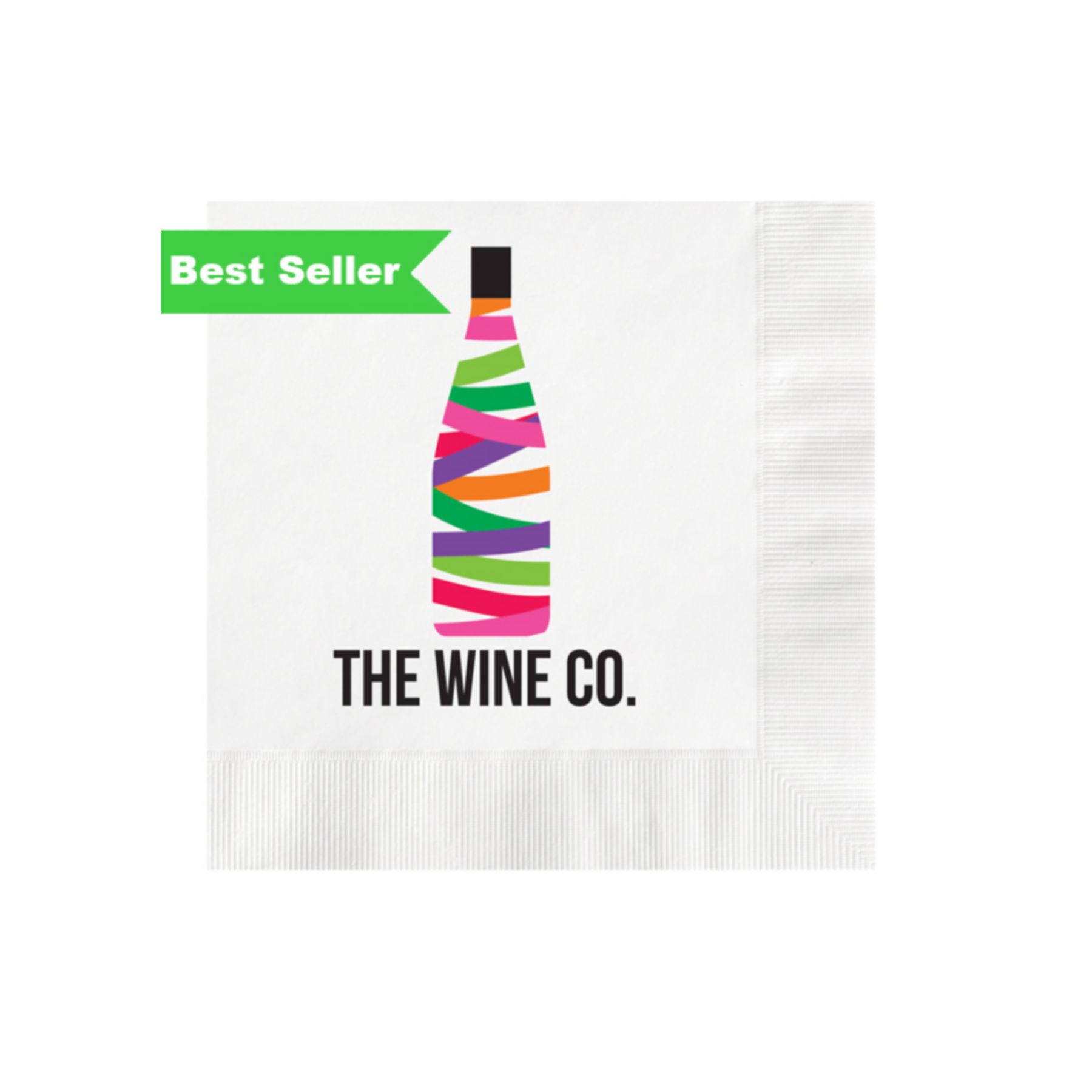 Picture of Full Color Beverage Napkin-Coined