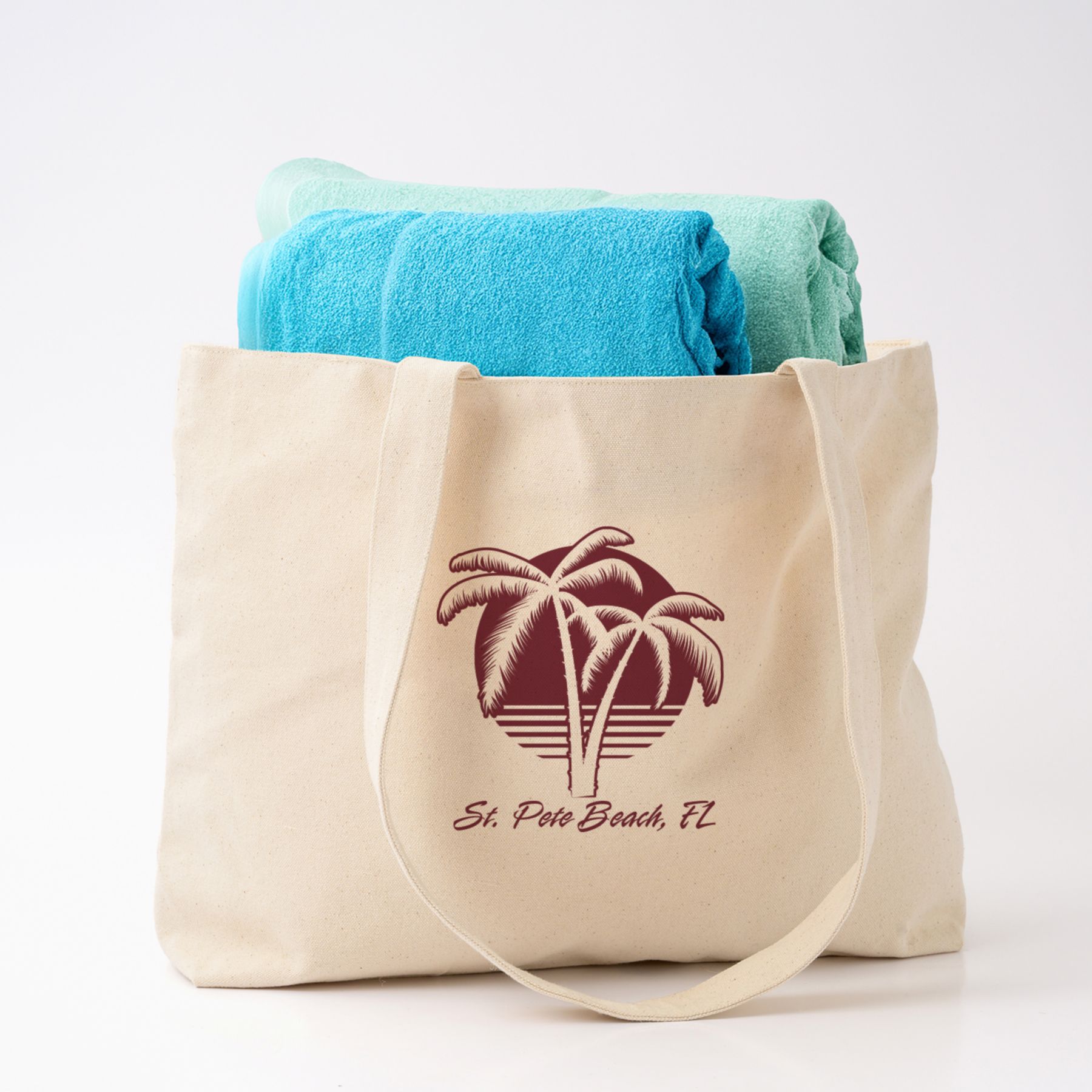 Picture of Zippered Cotton Canvas Tote 12 Oz