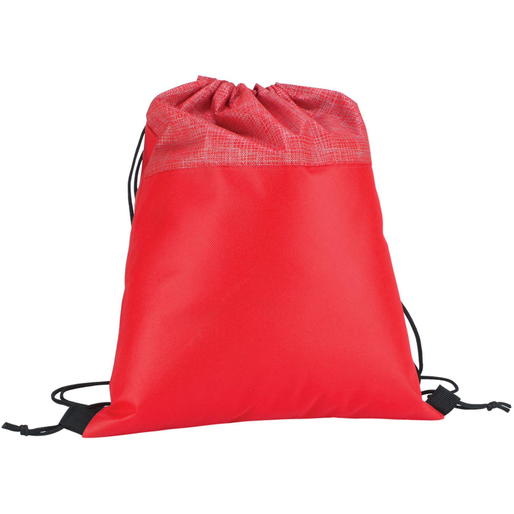 Picture of Silver Tone Drawstring Bag