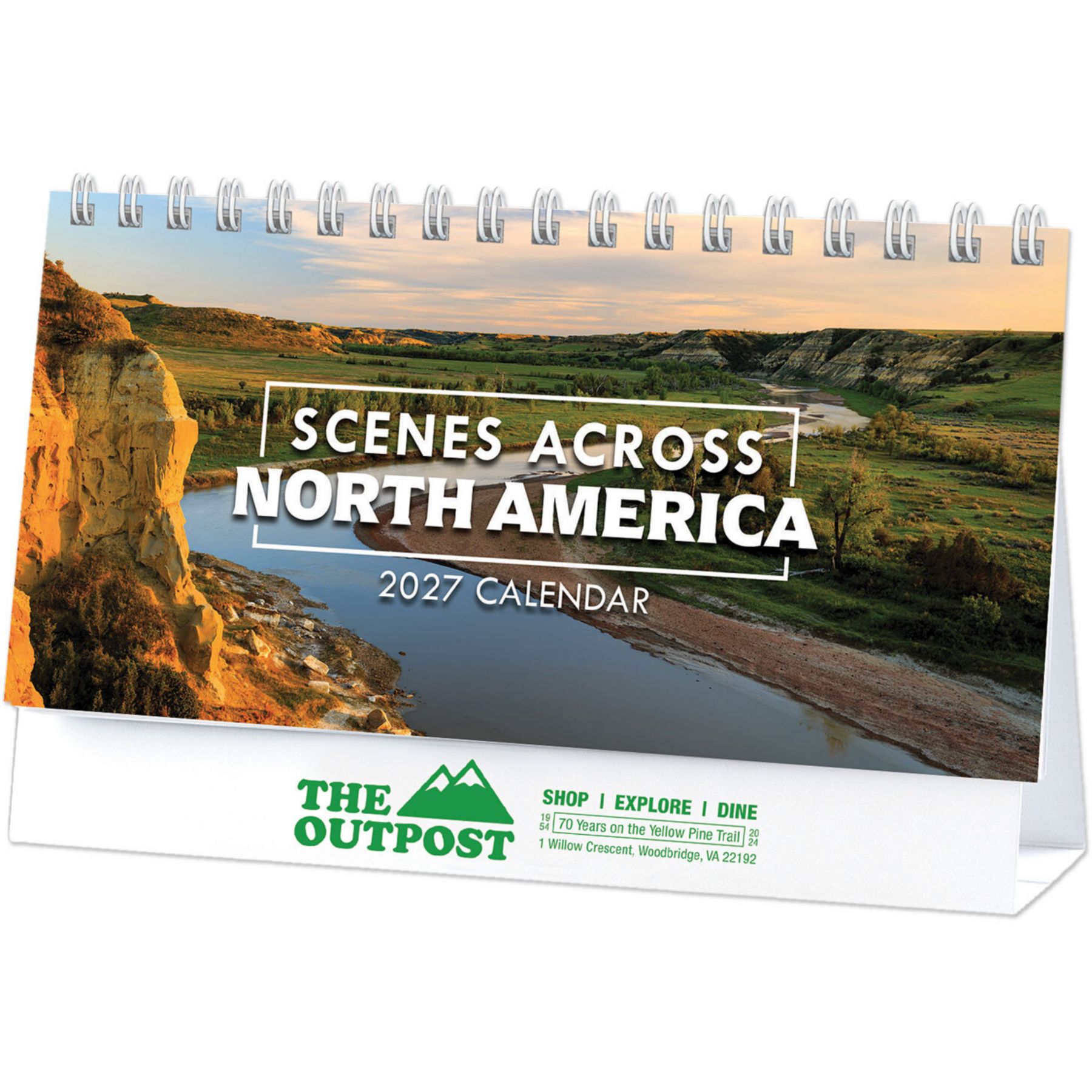 Picture of Scenic America Desk Calendar