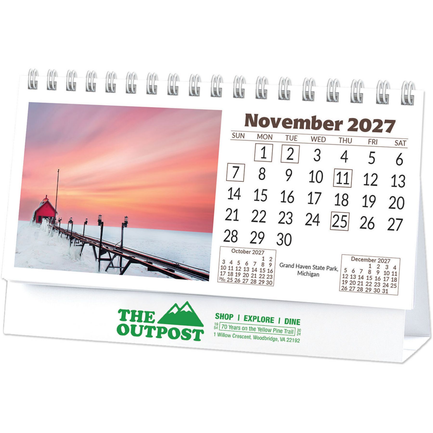 Picture of Scenic America Desk Calendar