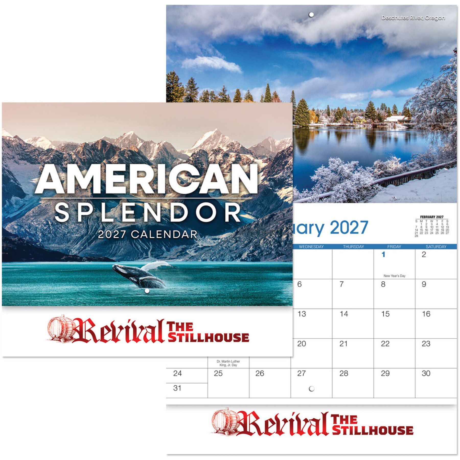 Picture of American Splendor Stapled Wall Calendar