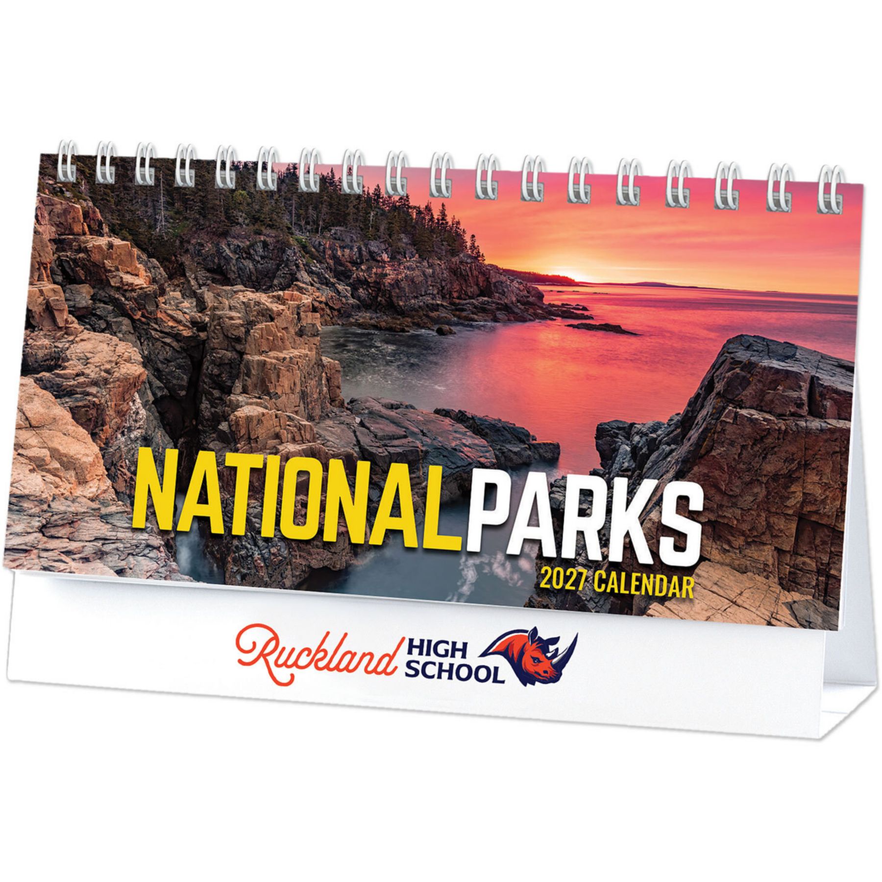 Picture of Full Color National Parks Desk Calendar