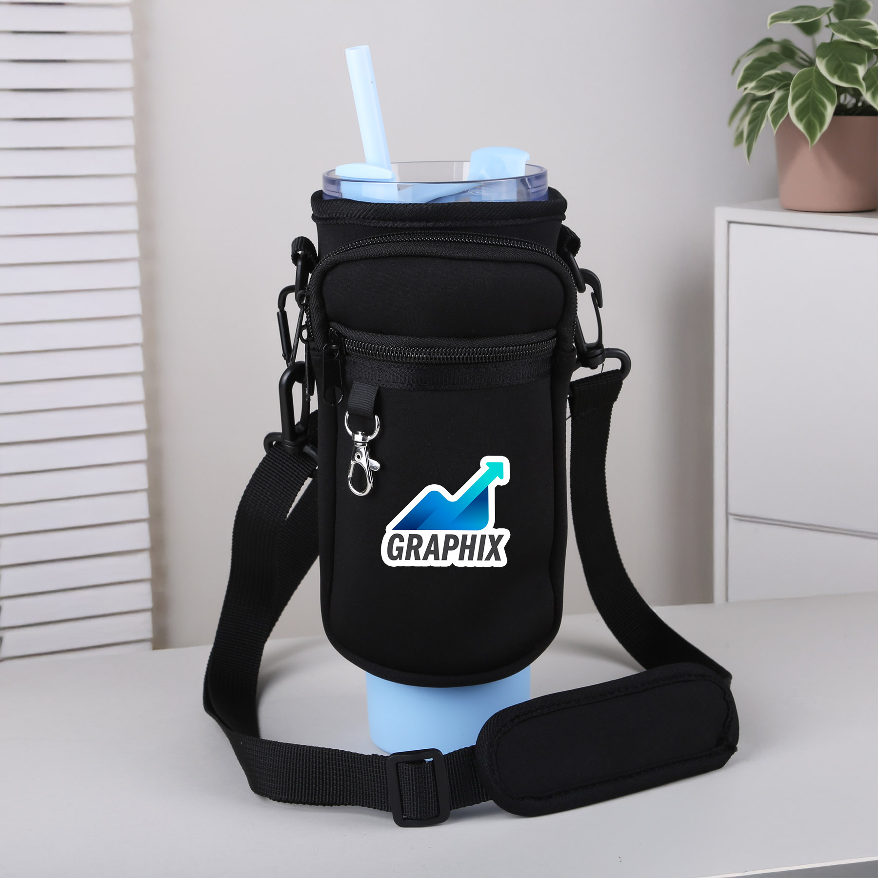 Picture of Carry All Neoprene 40 Oz Mug Carrier Bag