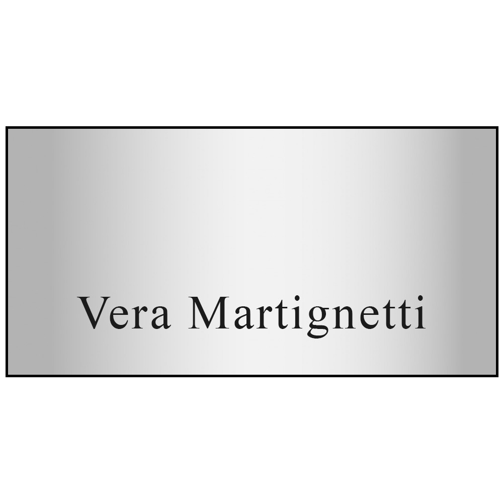 Picture of Hollywood Plastic Name Badge (Standard Size 1-1/2" x 3")