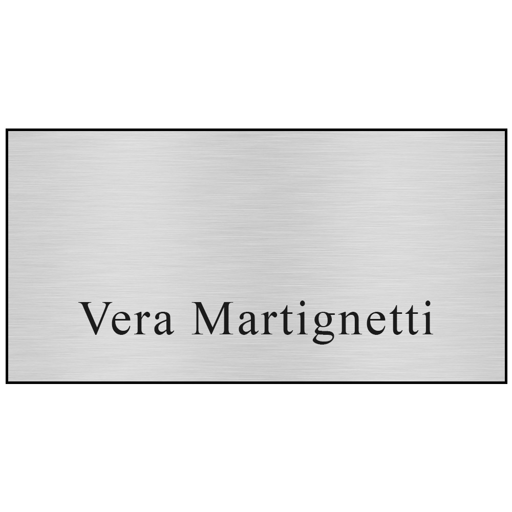 Picture of Hollywood Plastic Name Badge (Standard Size 1-1/2" x 3")