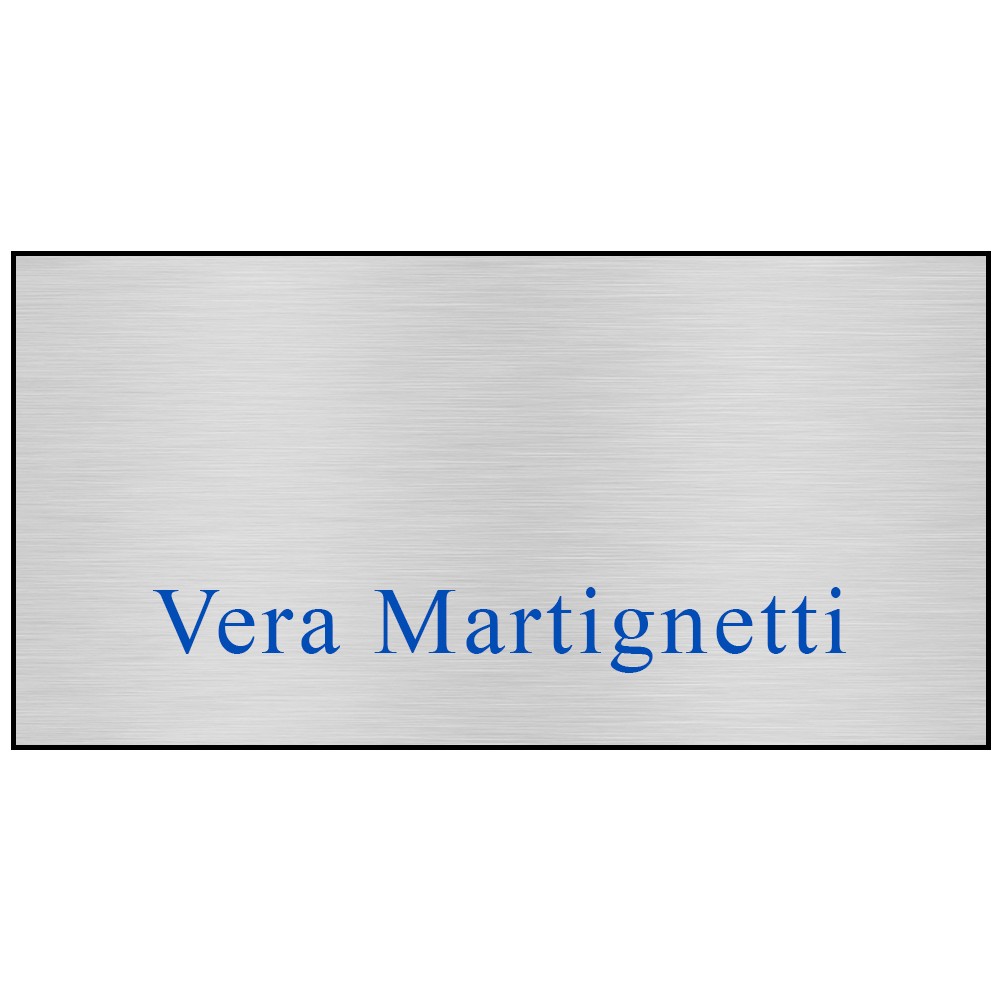 Picture of Hollywood Plastic Name Badge (Standard Size 1-1/2" x 3")