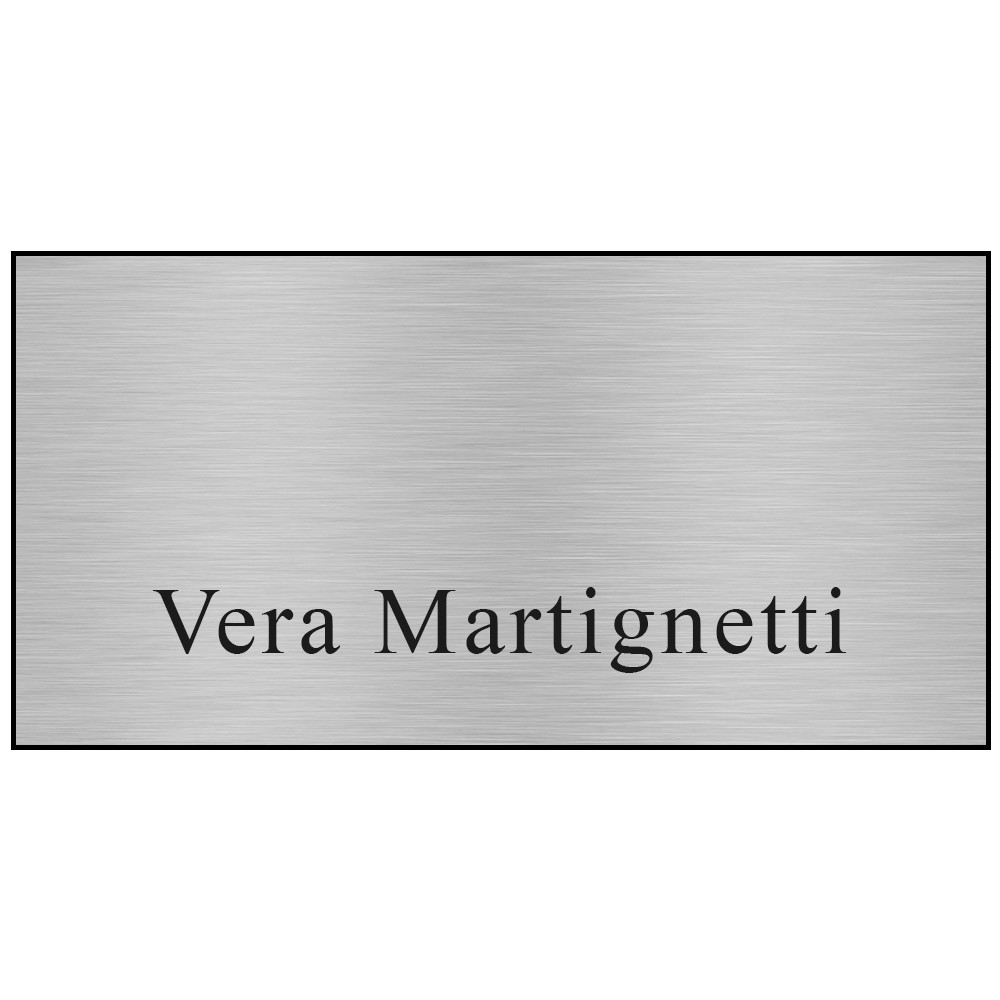Picture of Hollywood Plastic Name Badge (Standard Size 1-1/2" x 3")