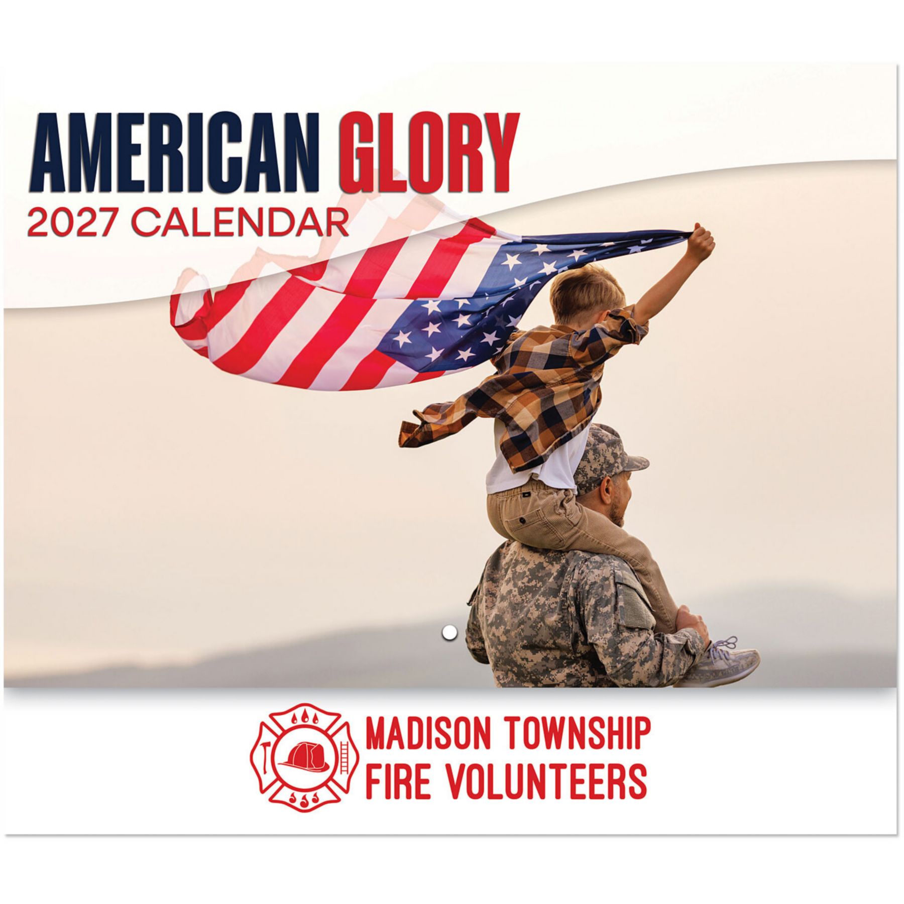 Picture of American Glory Stapled Wall Calendar
