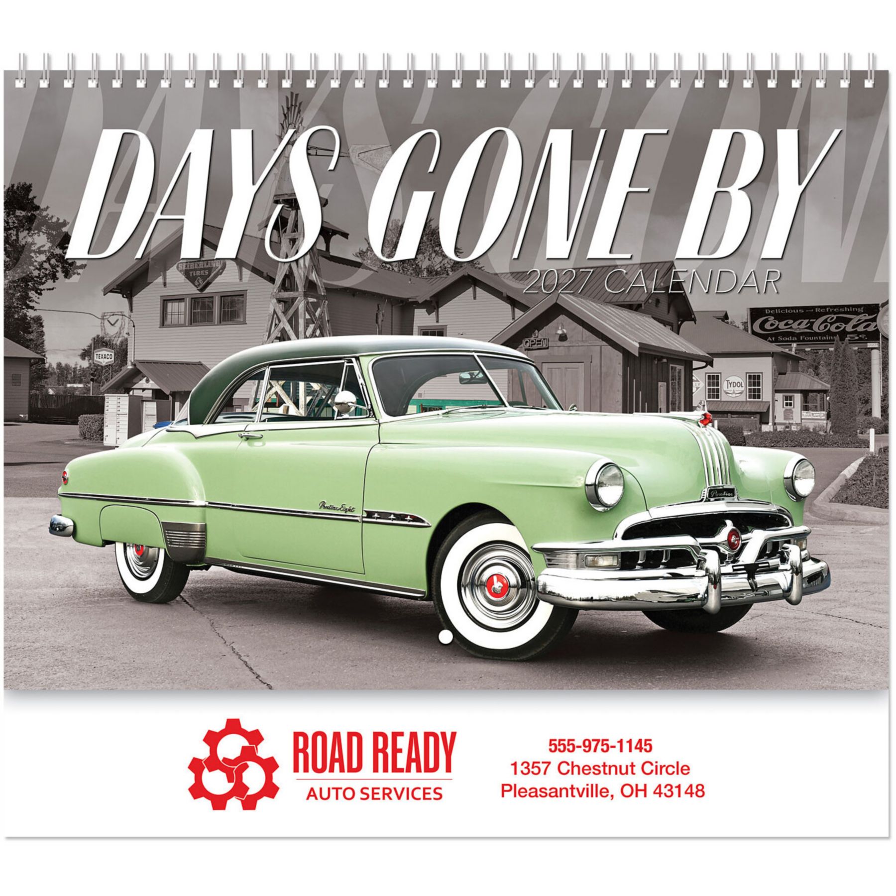 Picture of Days Gone By Wall Calendar Spiral