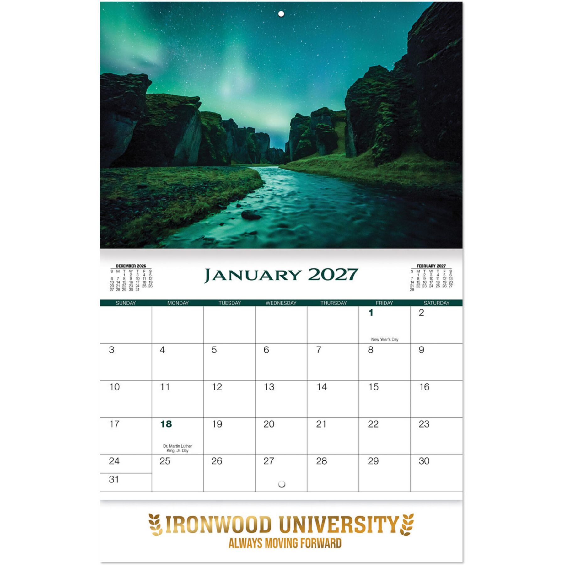 Picture of Luxe Amazing Nature Stapled Wall Calendar
