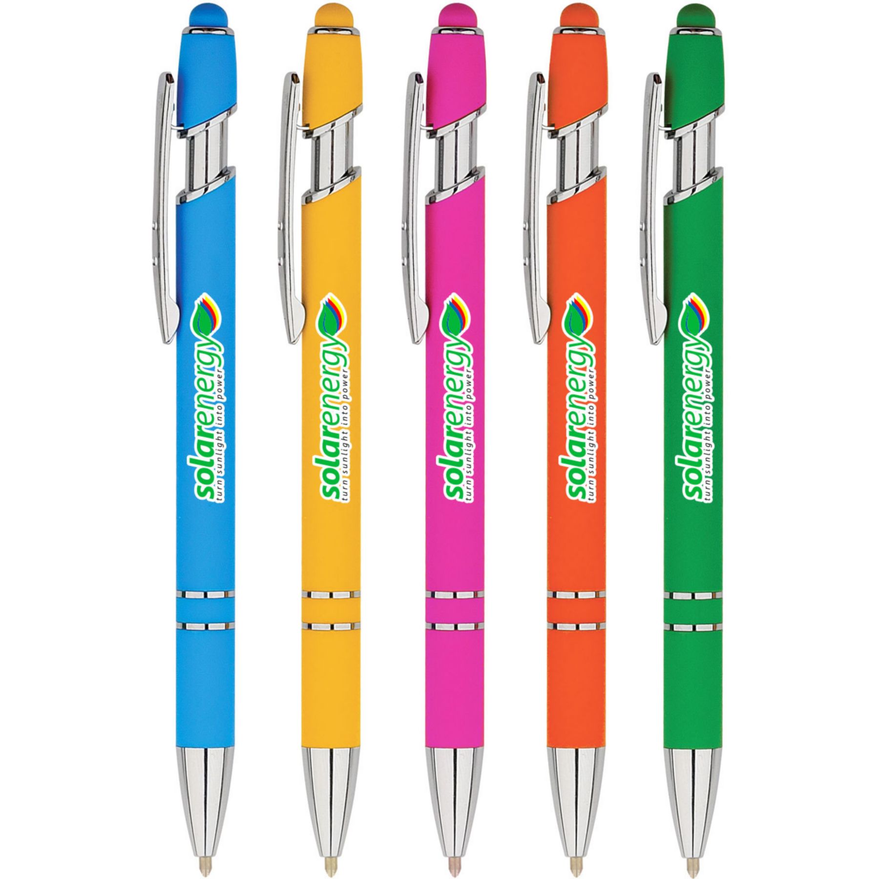 Picture of Full Color Ultima Brite Softex Stylus Gel Pen