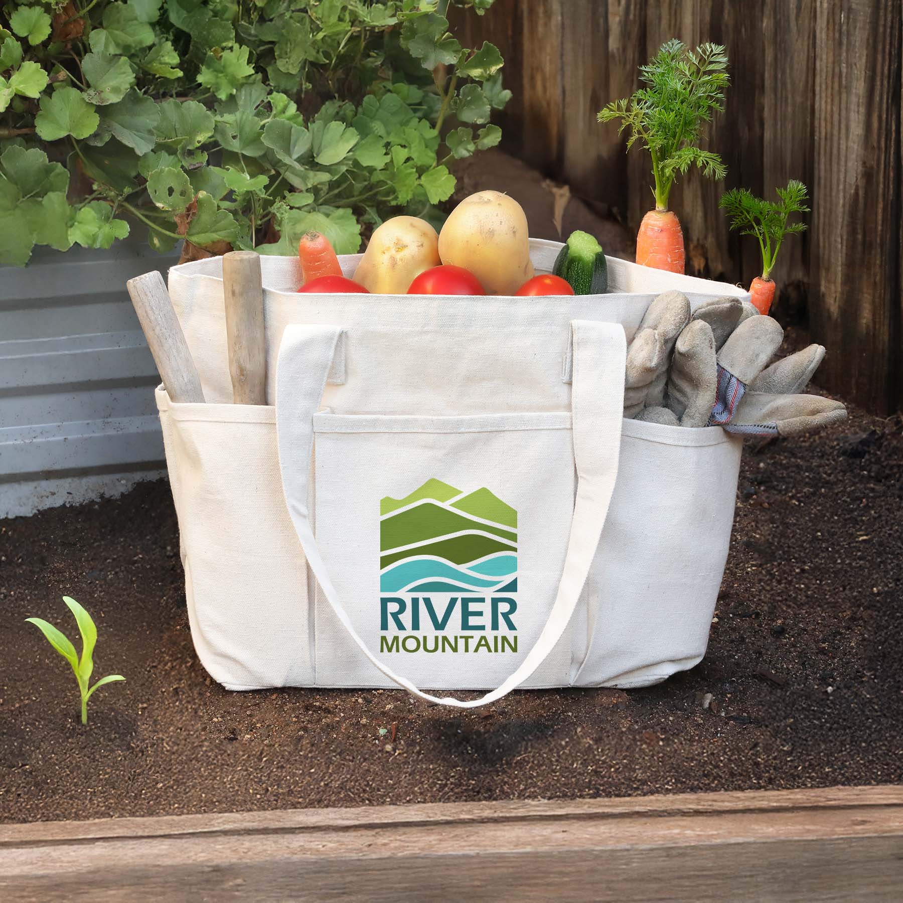 Picture of Evergreen Garden Tool & Produce Bag
