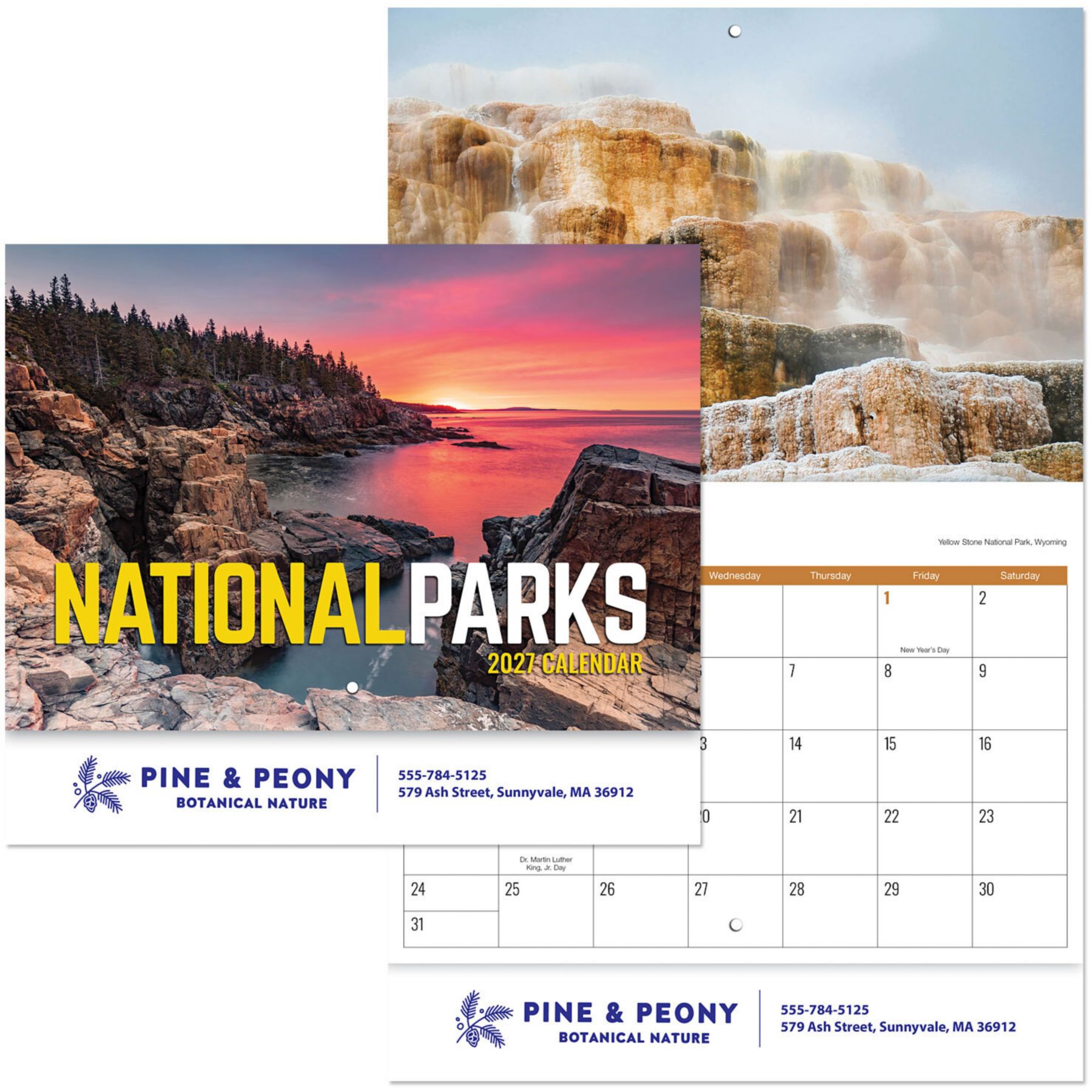 Picture of National Parks Stapled Wall Calendar
