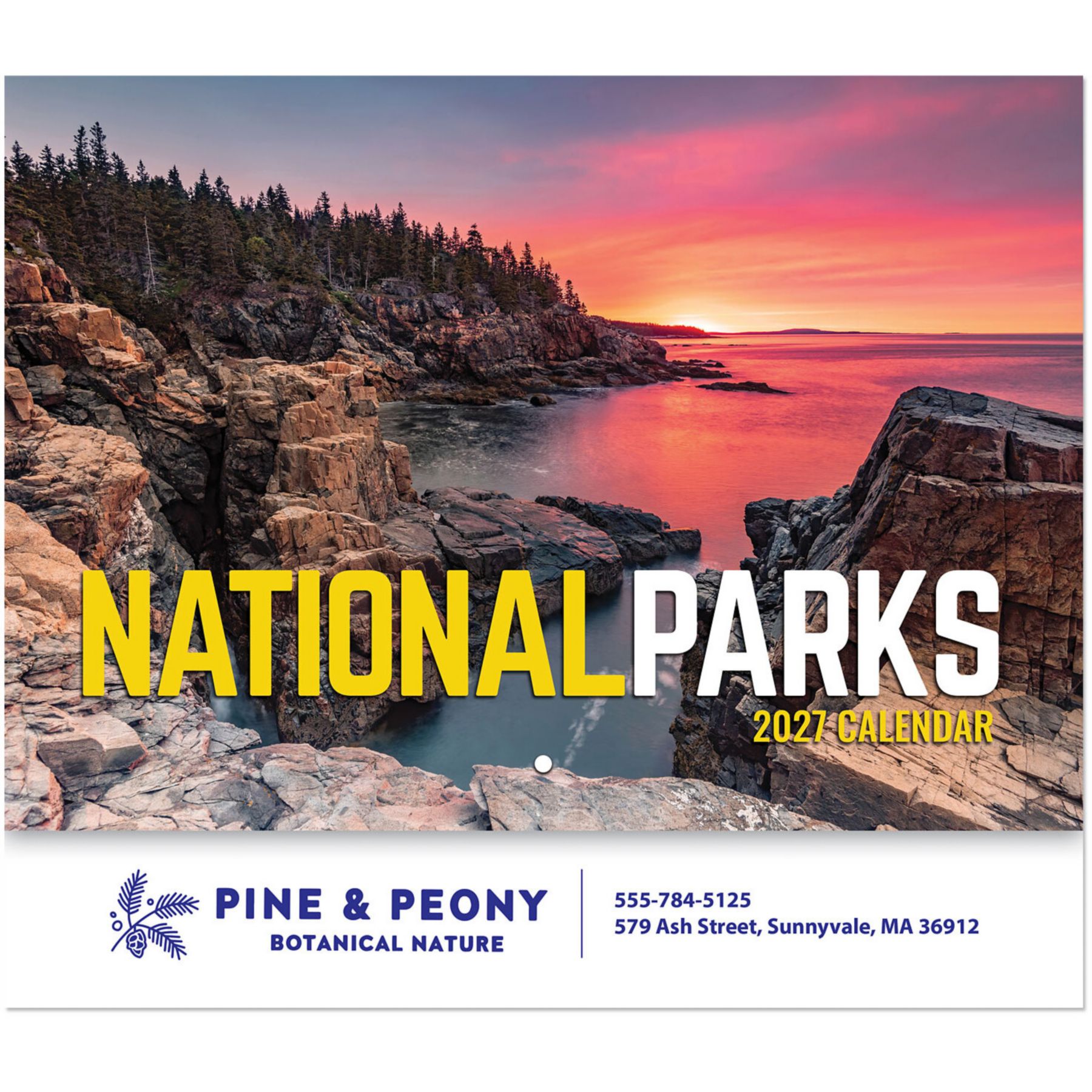 Picture of National Parks Stapled Wall Calendar