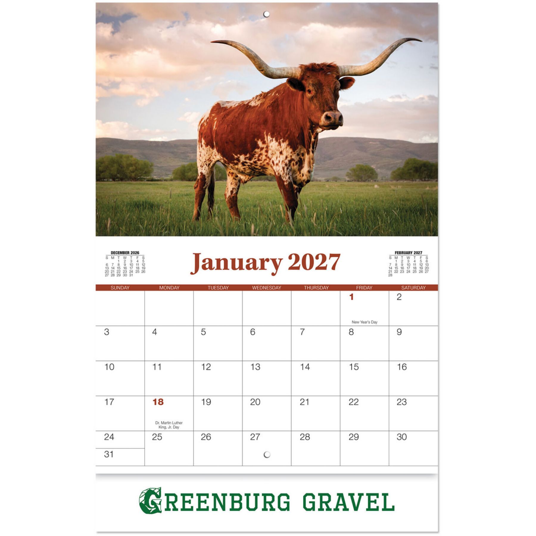 Picture of Country Memories Stapled Wall Calendar