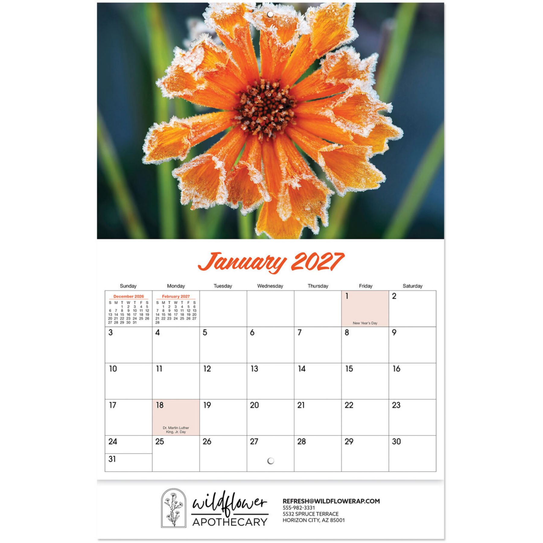 Picture of Garden Splendor Stapled Wall Calendar