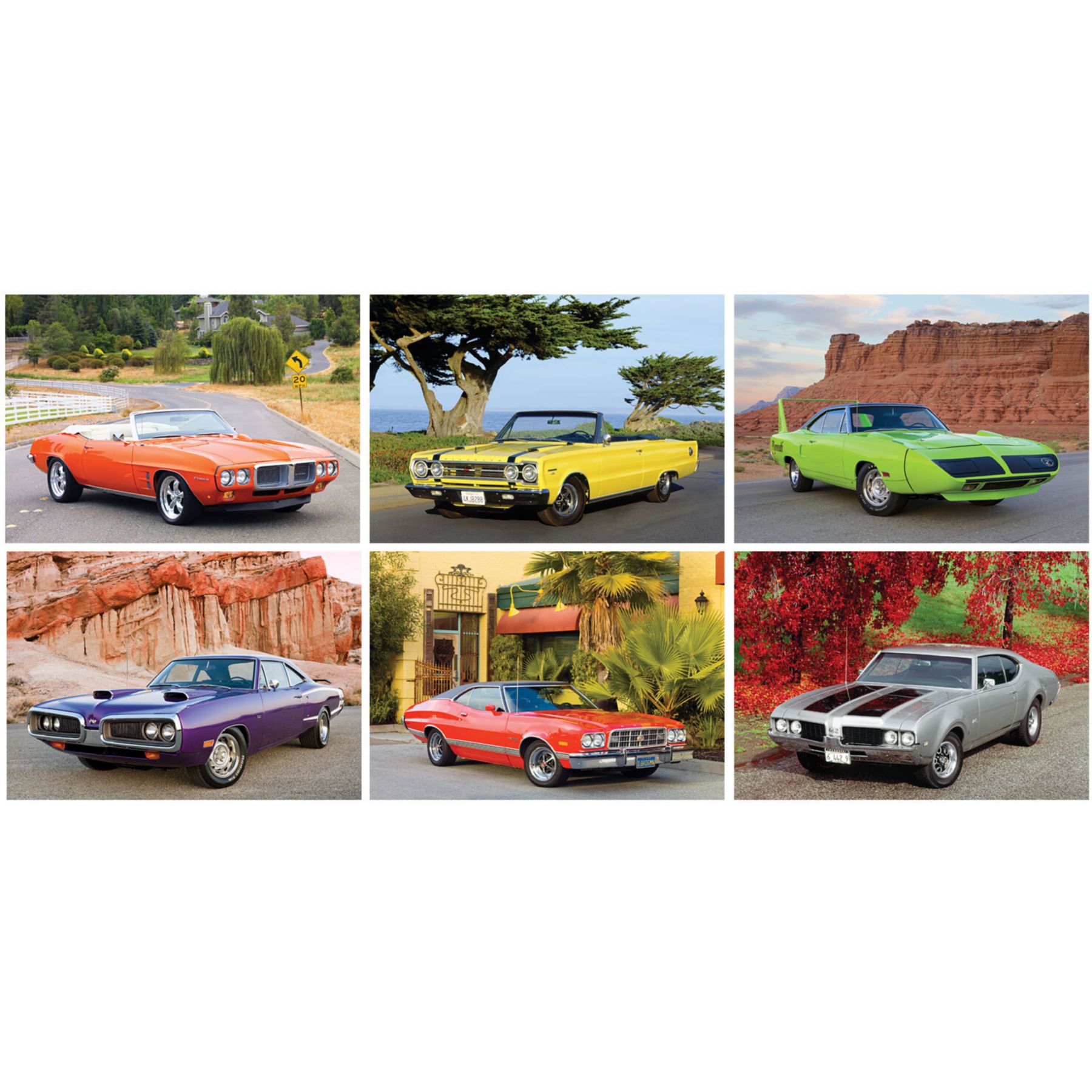 Picture of Muscle Cars Stapled Wall Calendar