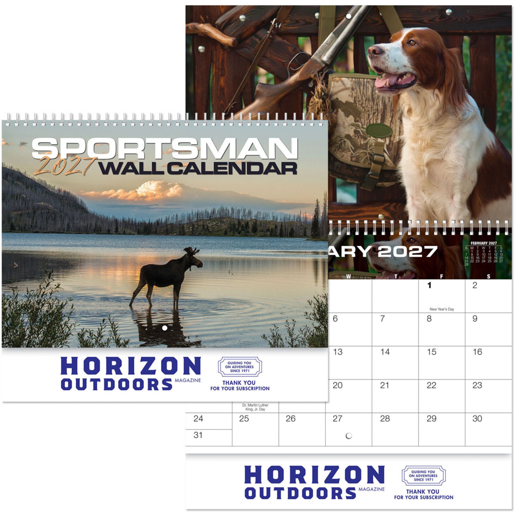 Picture of Sportsman Wall Cal Spiral