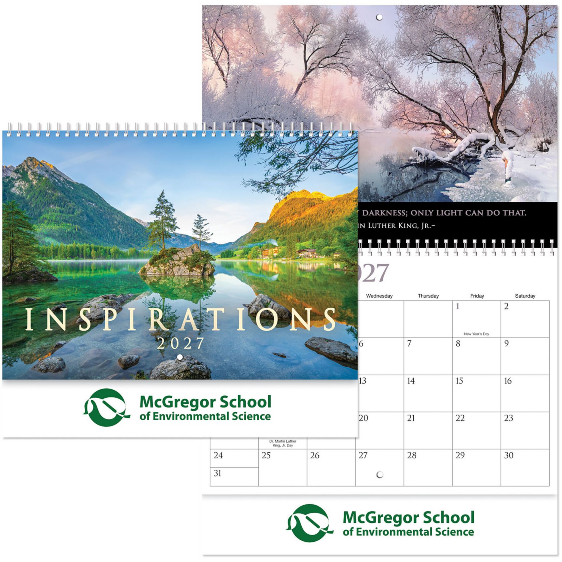 Picture of Inspirations Wall Calendar Spiral