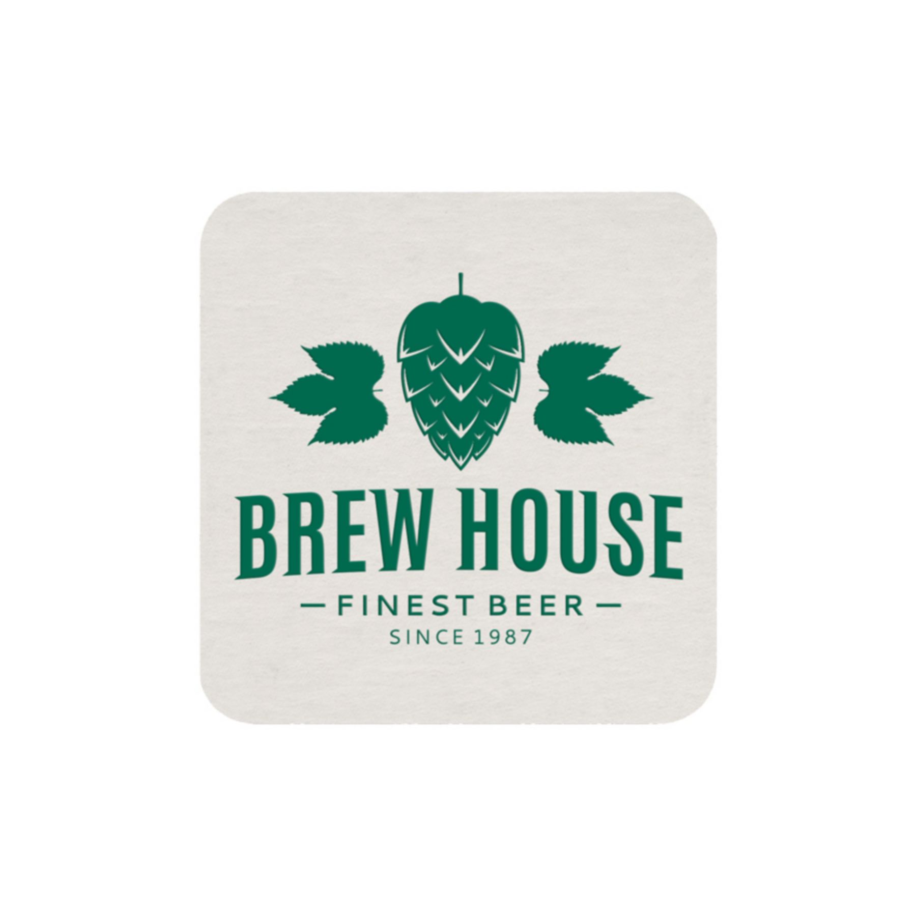 Picture of Square Coaster - Foil Print