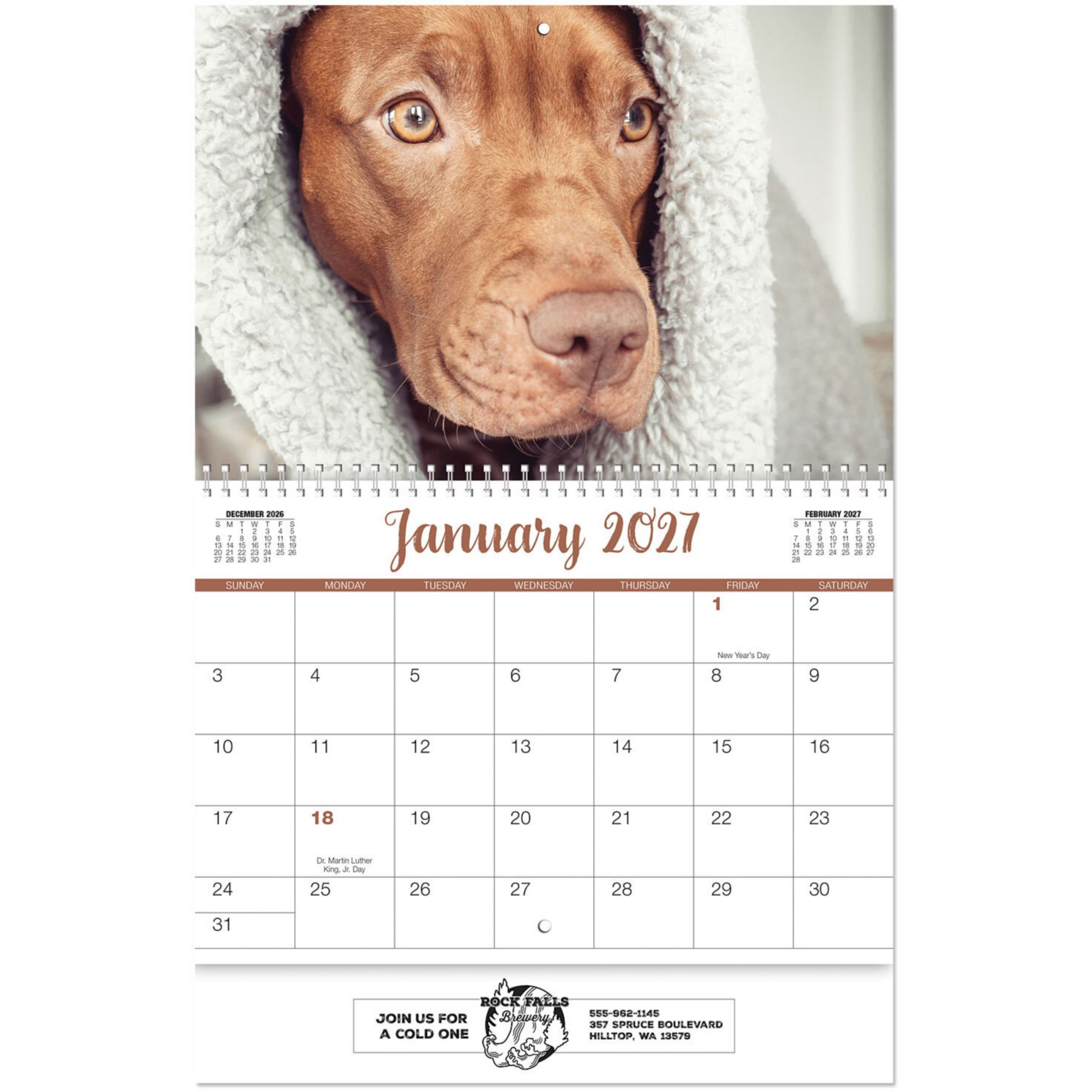 Picture of Canine Companions Wall Cal Spiral