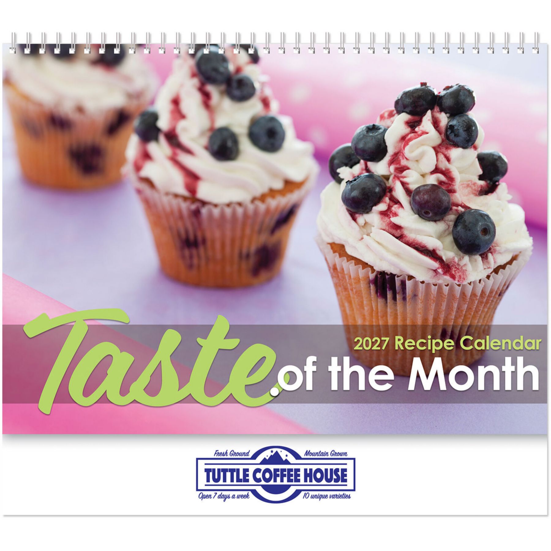 Picture of Taste Of Month Wall Calendar Spiral
