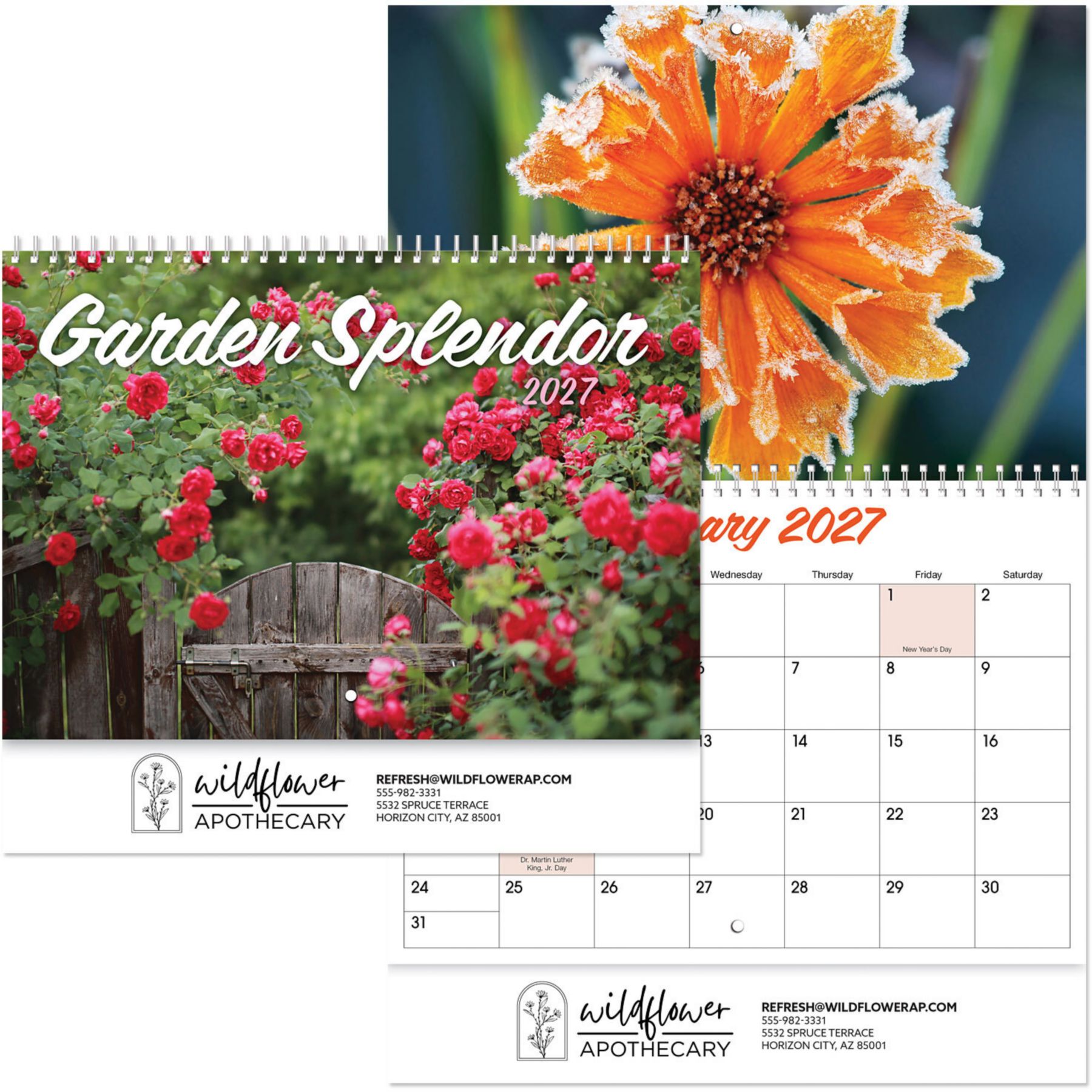 Picture of Garden Splendor Wall Cal Spiral