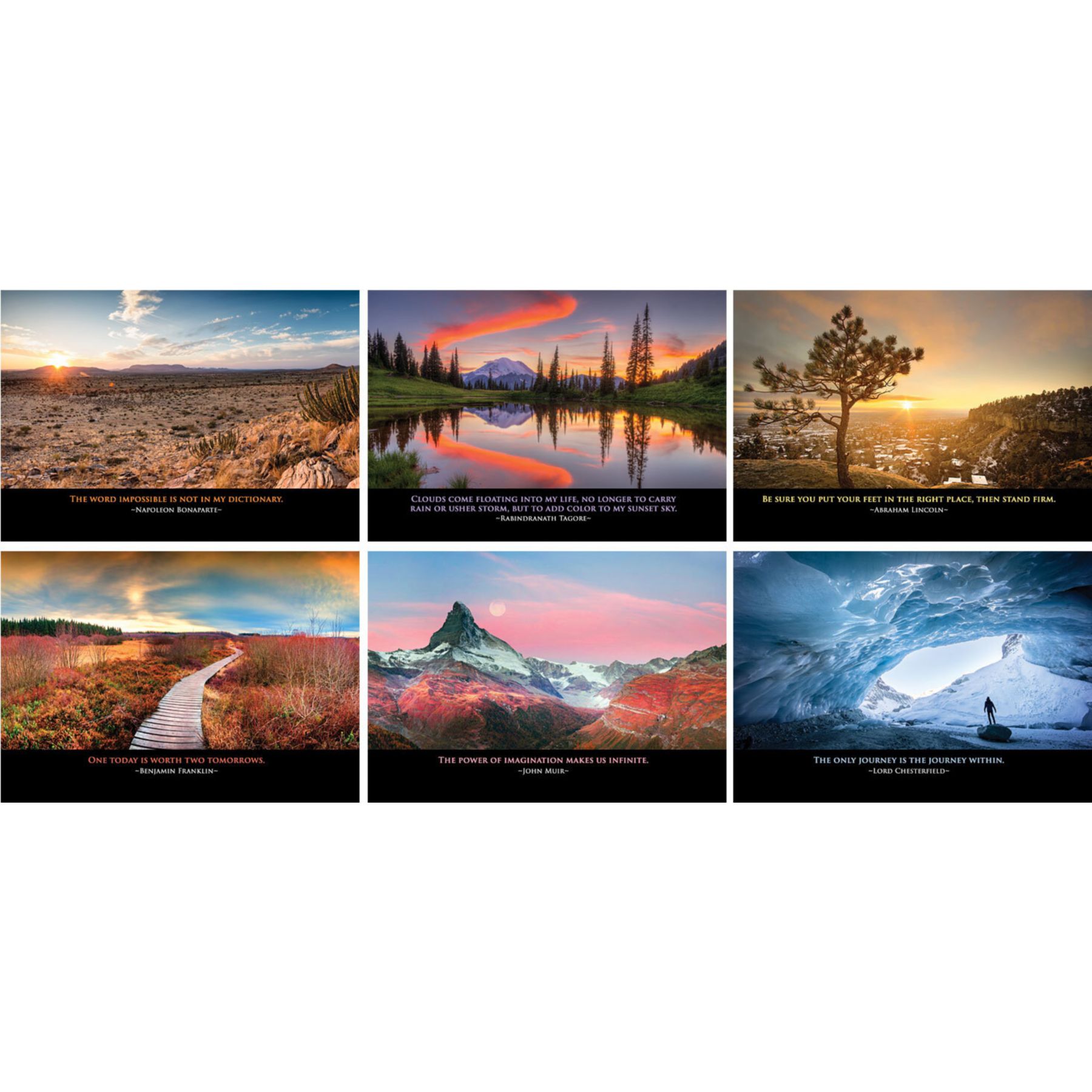 Picture of Full Color Inspirations Wall Calendar
