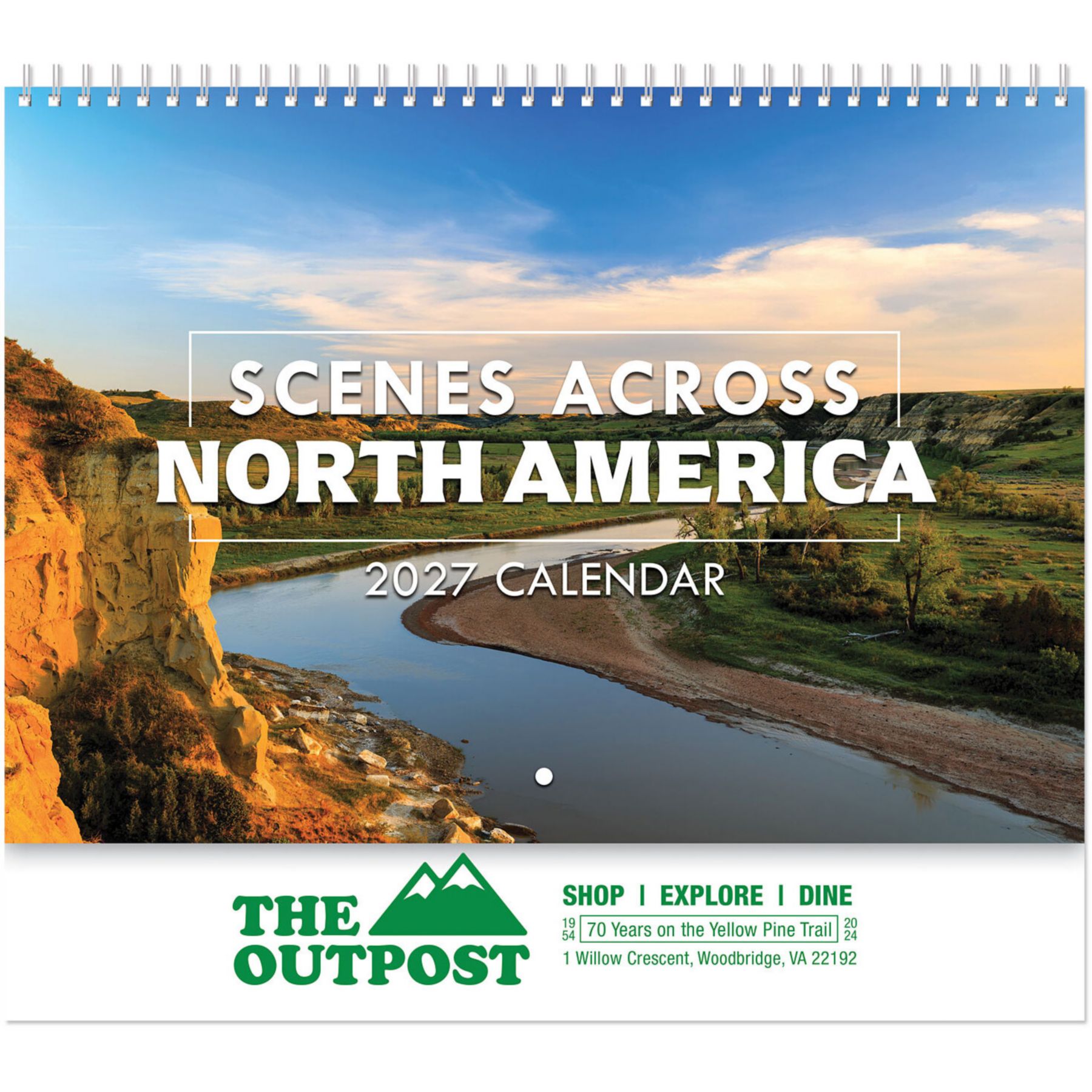 Picture of Scenes America Wall Cal Spiral
