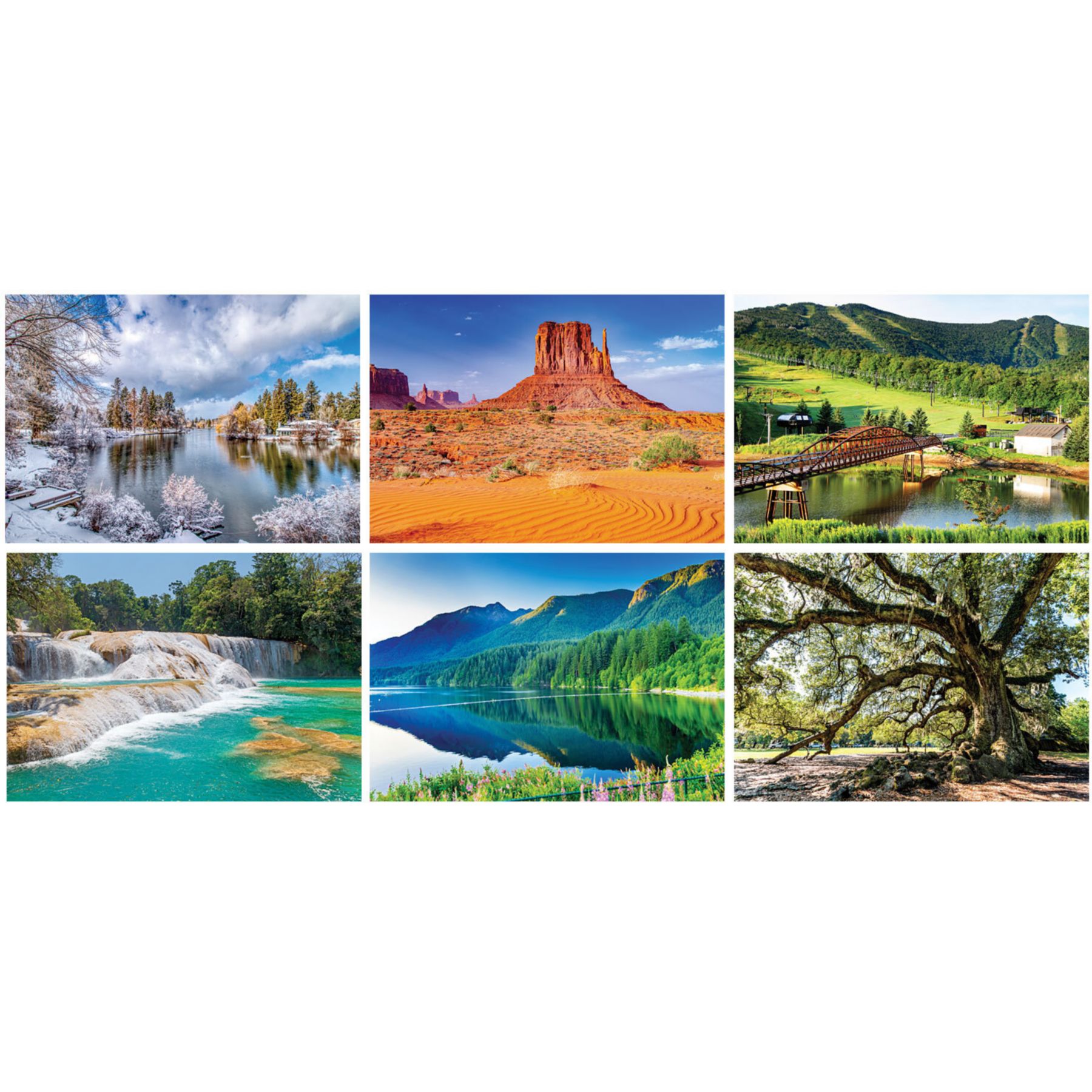 Picture of Scenes Across America Spiral Wall Cal Full Color