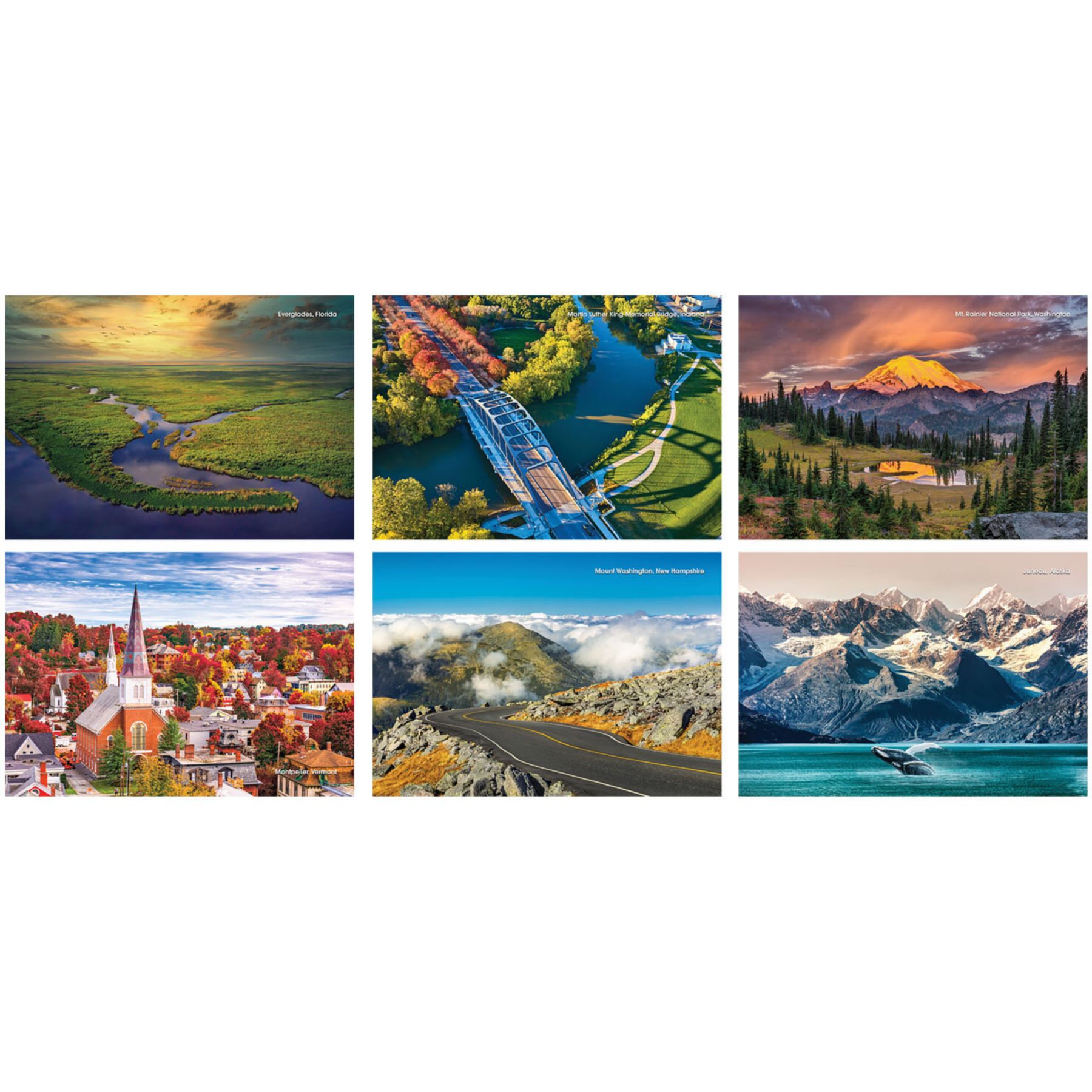 Picture of American Splendor Spiral Wall Calendar