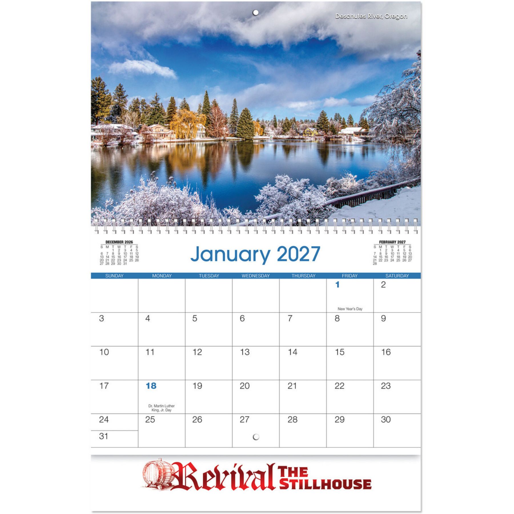 Picture of American Splendor Spiral Wall Calendar
