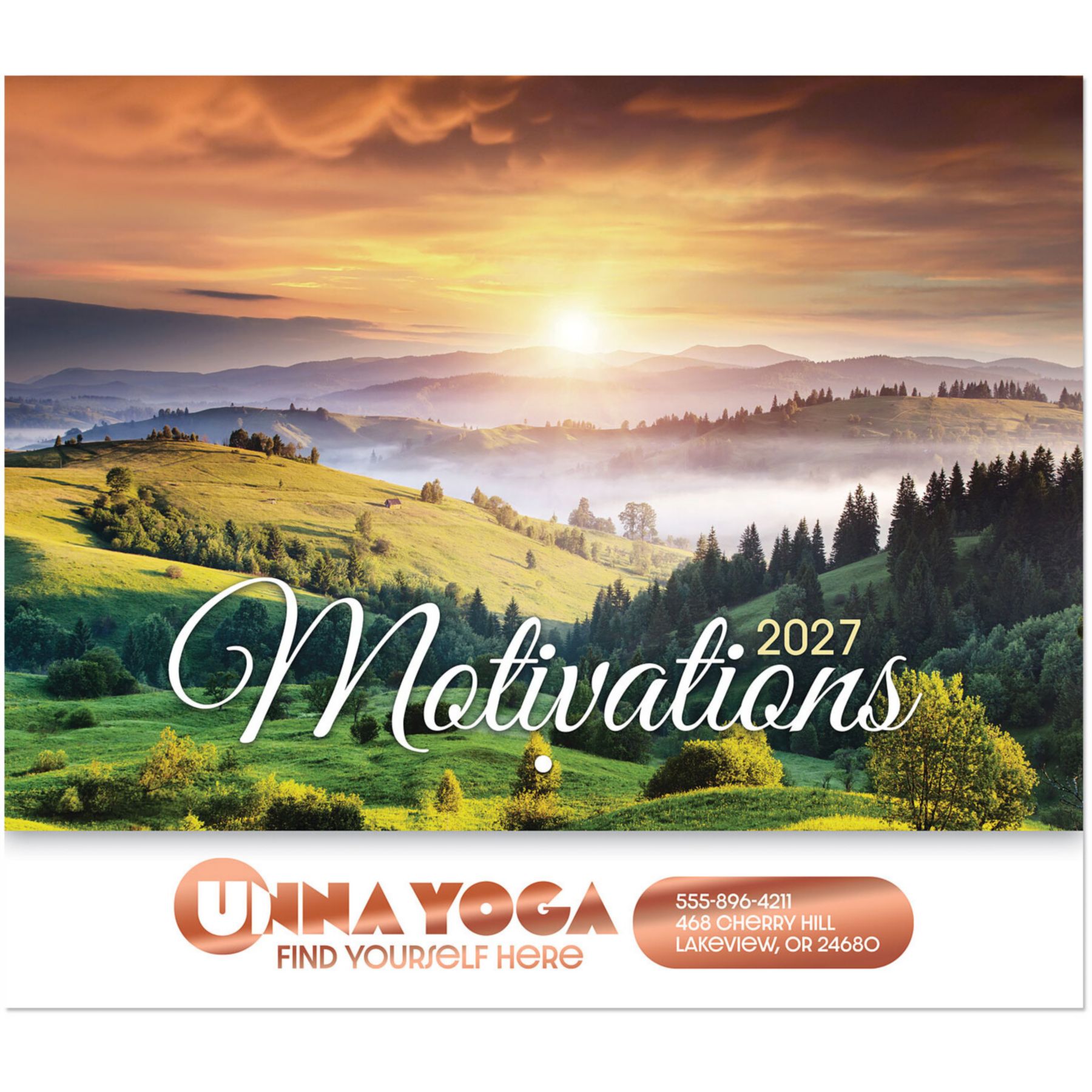 Picture of Motivations Stapled Wall Calendar