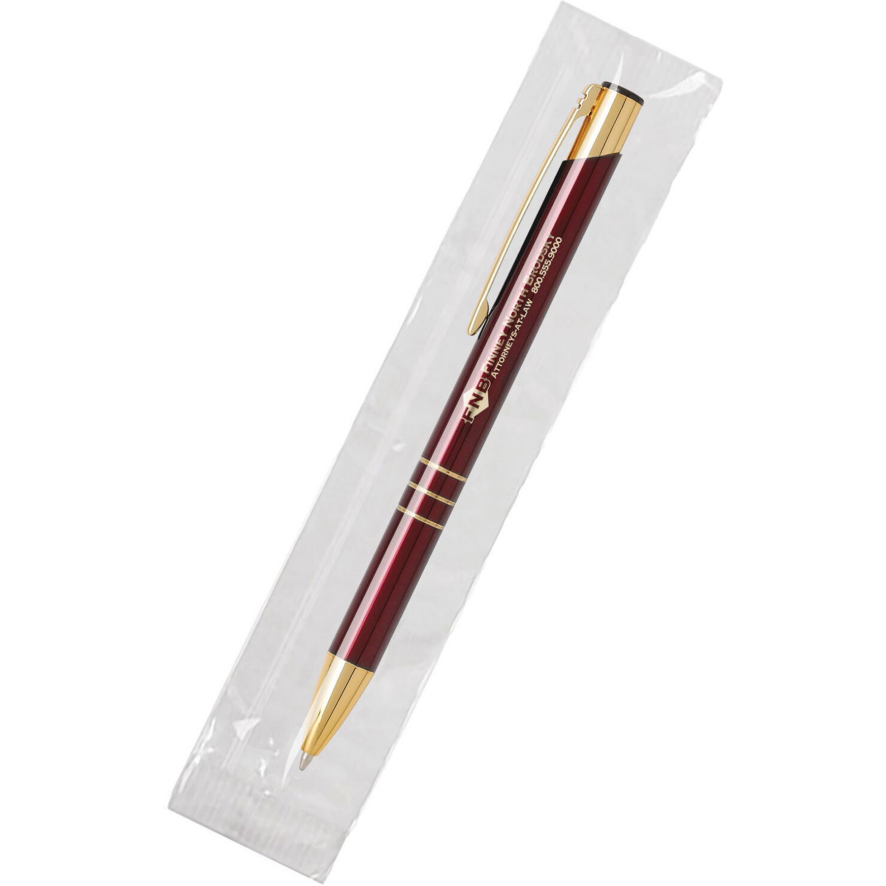 Picture of Gold Cello-Wrapped Delane Pen