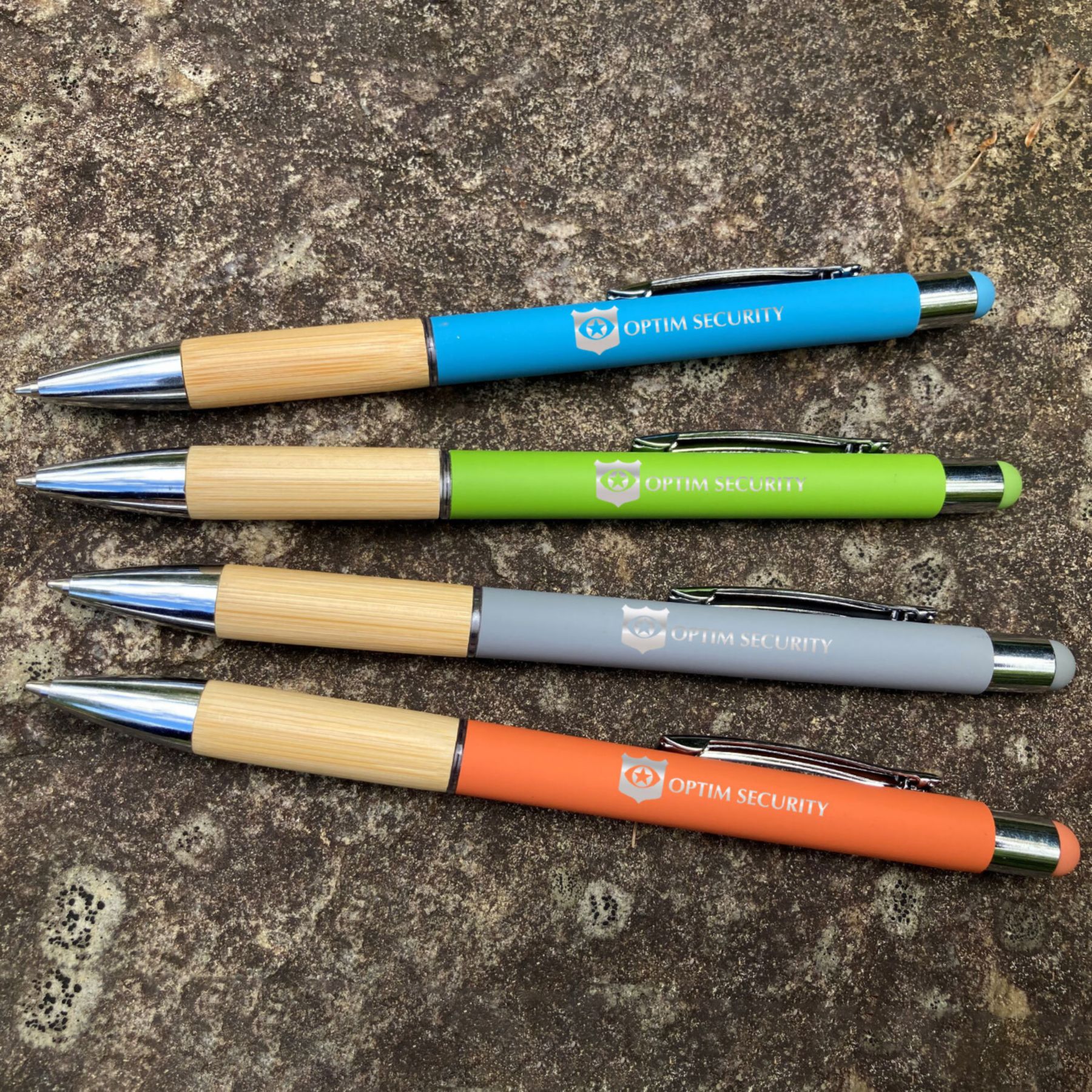 Picture of Saratoga Bamboo Grip Stylus Pen