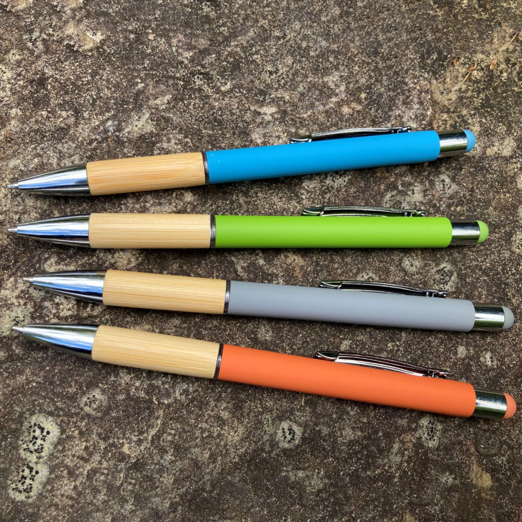 Picture of Saratoga Bamboo Grip Stylus Pen