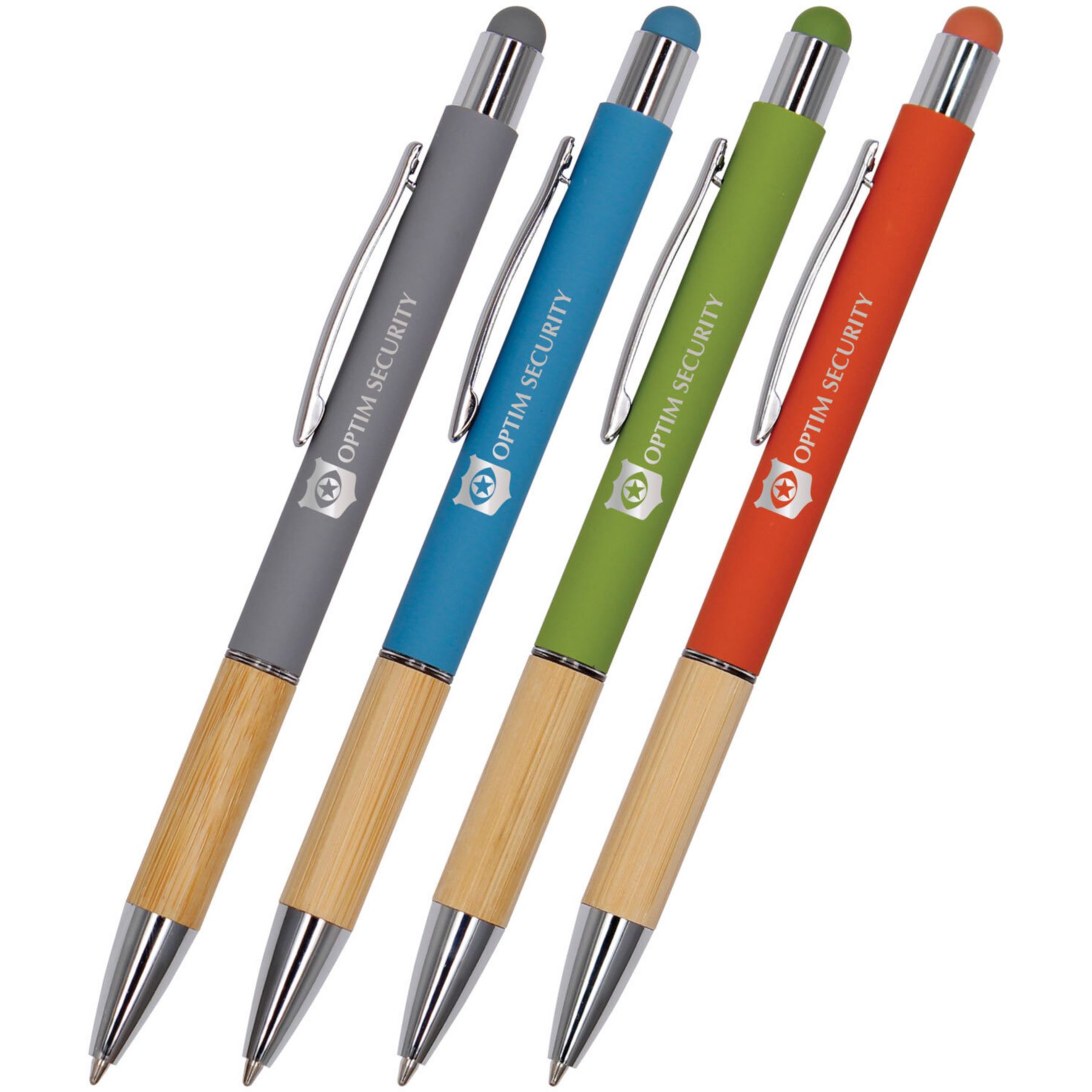 Picture of Saratoga Bamboo Grip Stylus Pen