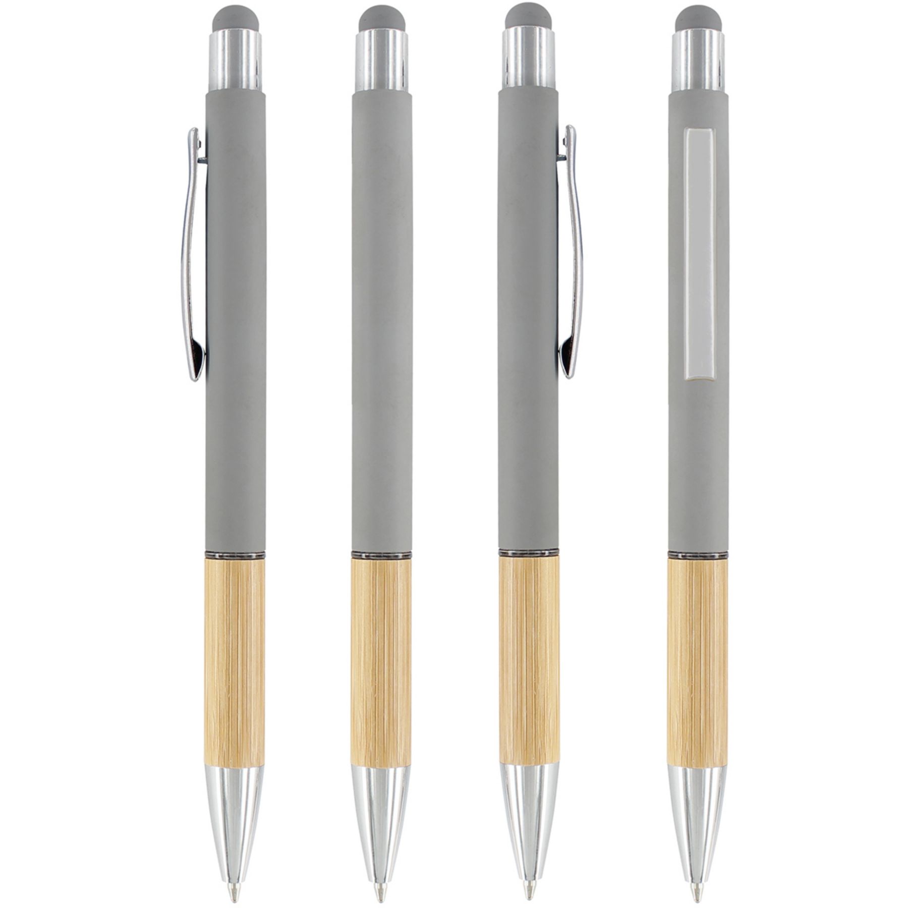 Picture of Saratoga Bamboo Grip Stylus Pen