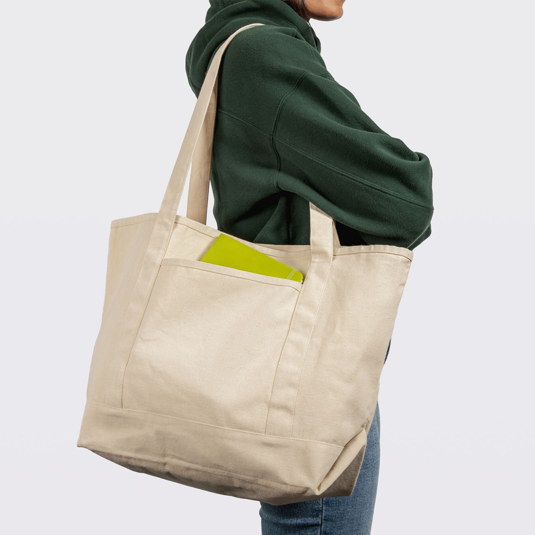 Picture of Saratoga Recycled Cotton Tote 10 Oz