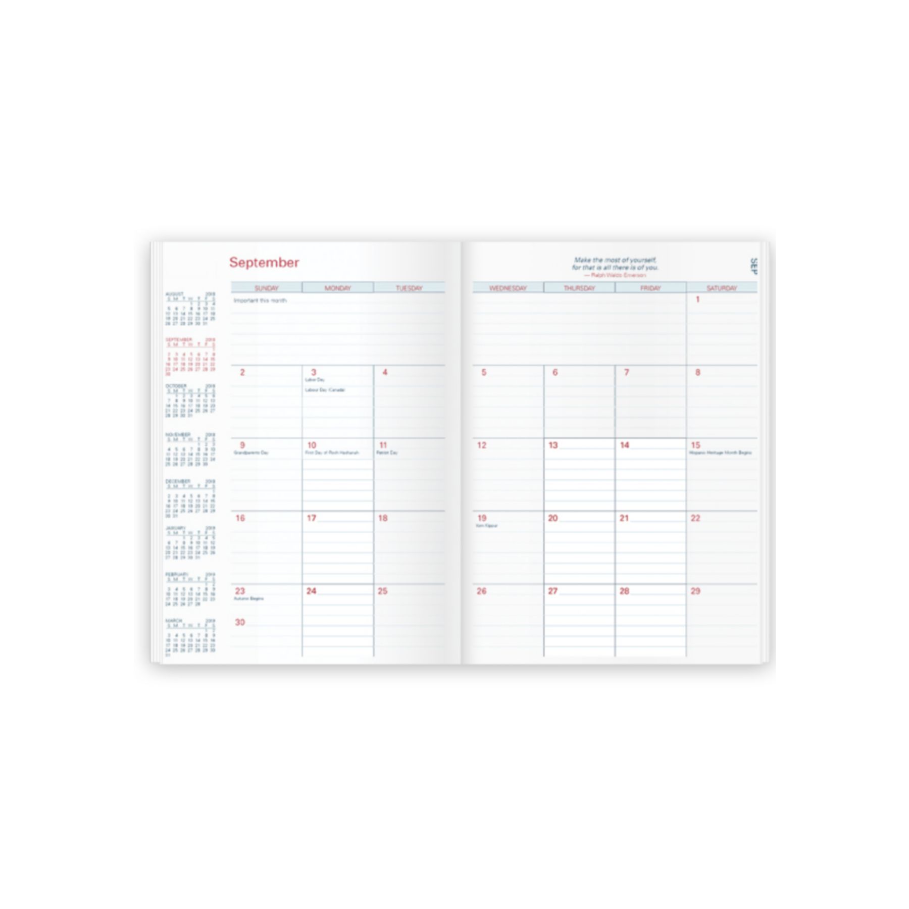Picture of Refill-- 7x10 Classic Monthly (Dm)