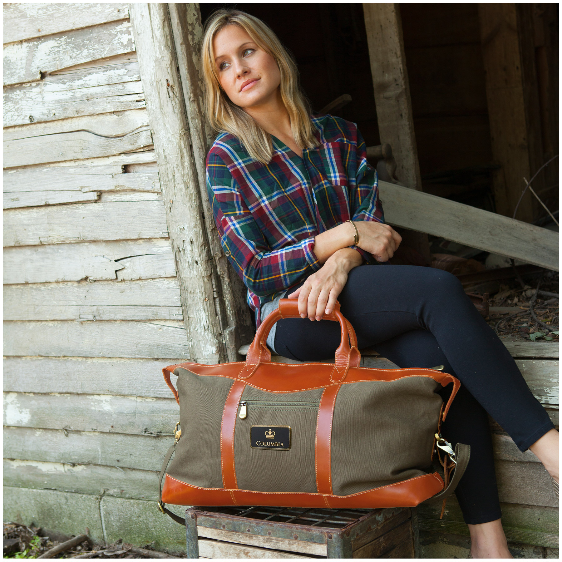 Picture of Pine Canyon Leather Duffel Bag