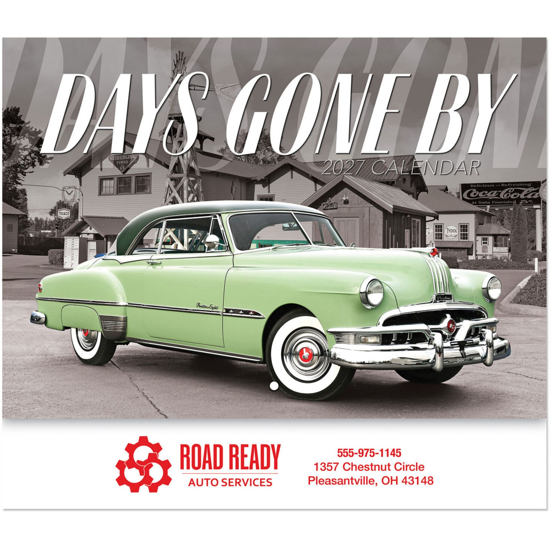 Picture of Days Gone By Stapled Wall Calendar