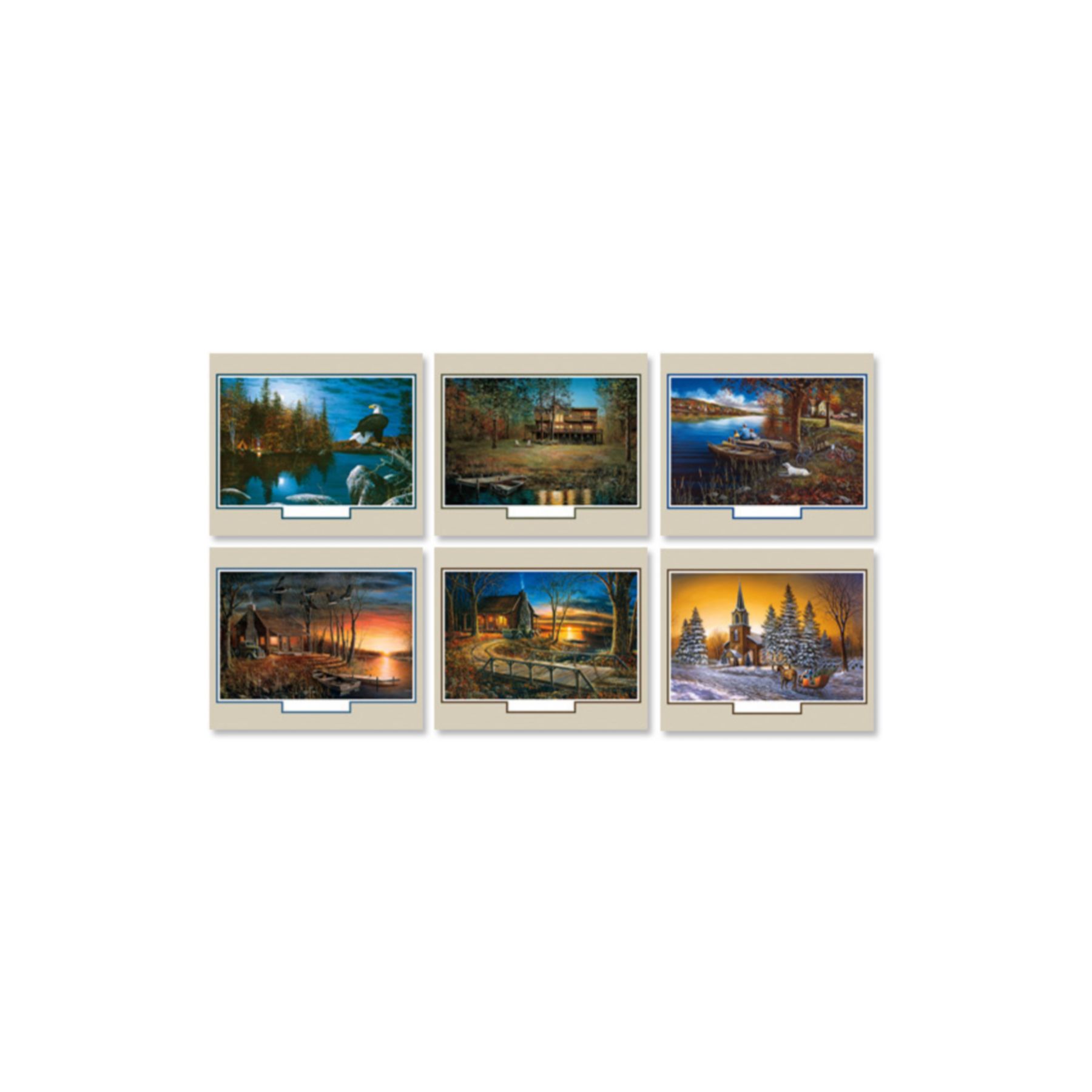 Picture of Woodland Stapled Wall Calendar