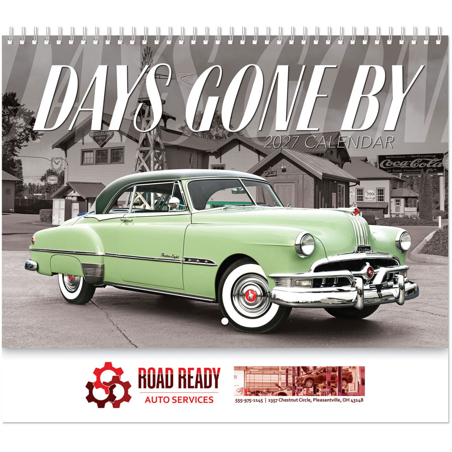 Picture of Full Color Days Gone By Spiral Wall Calendar