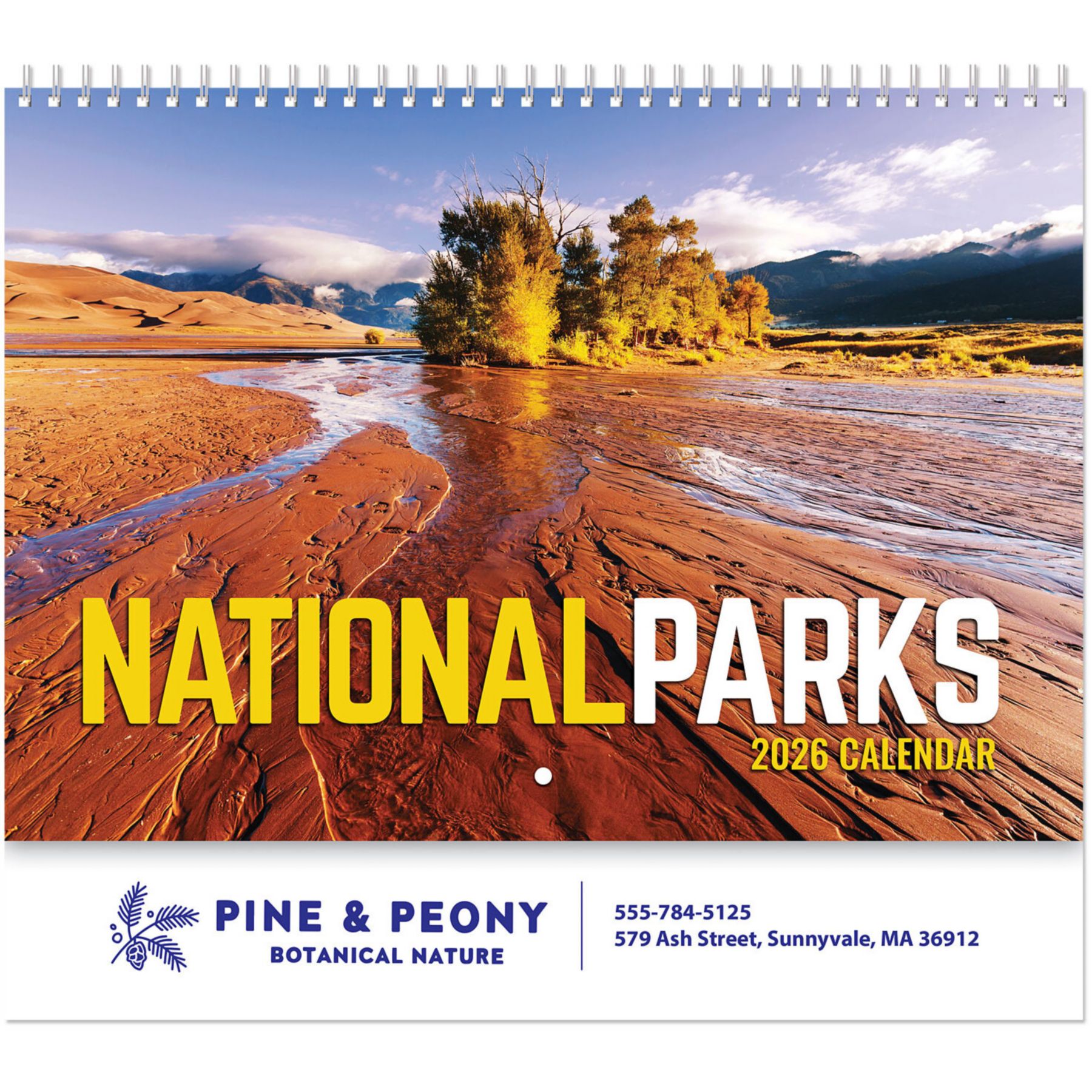 Picture of National Parks Wall Calendar Spiral